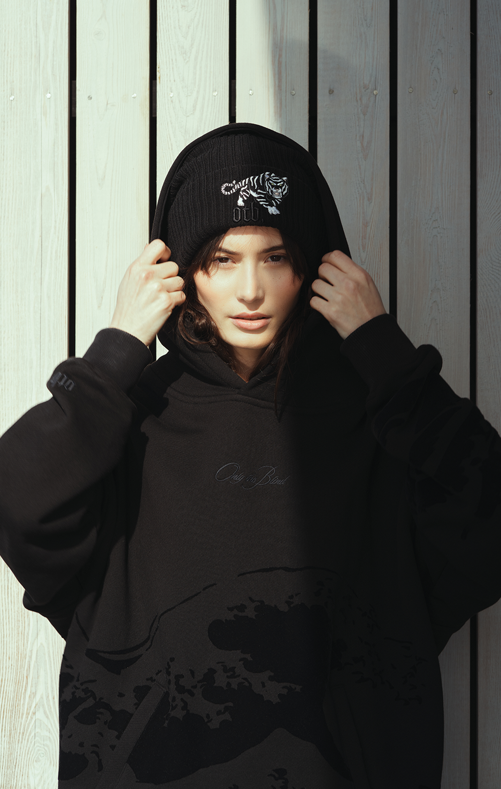 Onyx Wave Hoodie - ONLY THE BLIND™