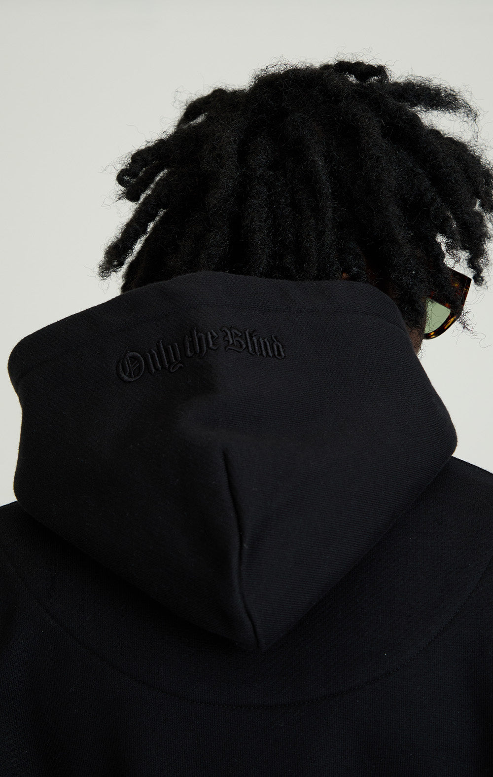 Night Python Embroidered Hoodie