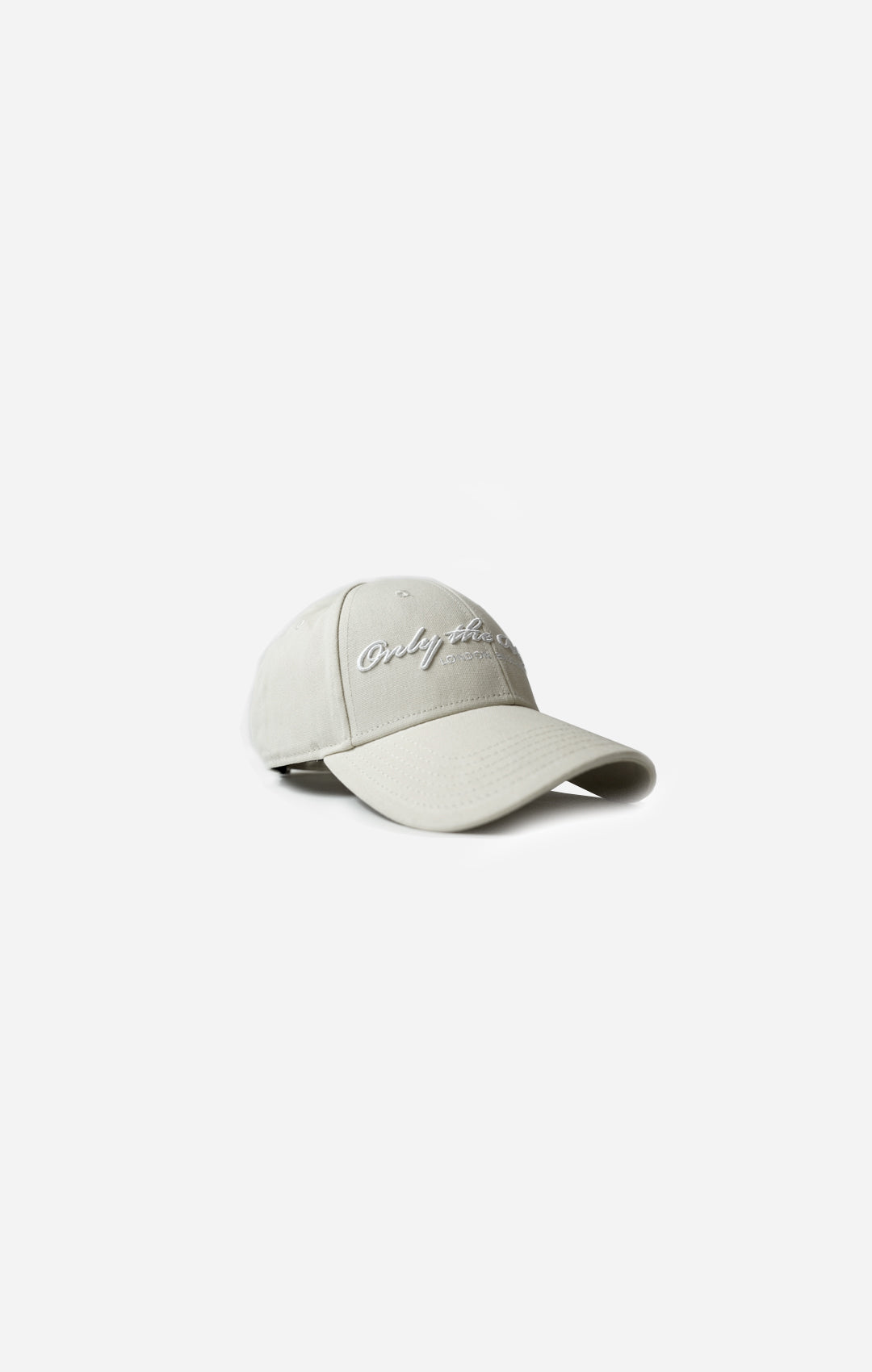 Beige Signature Cap