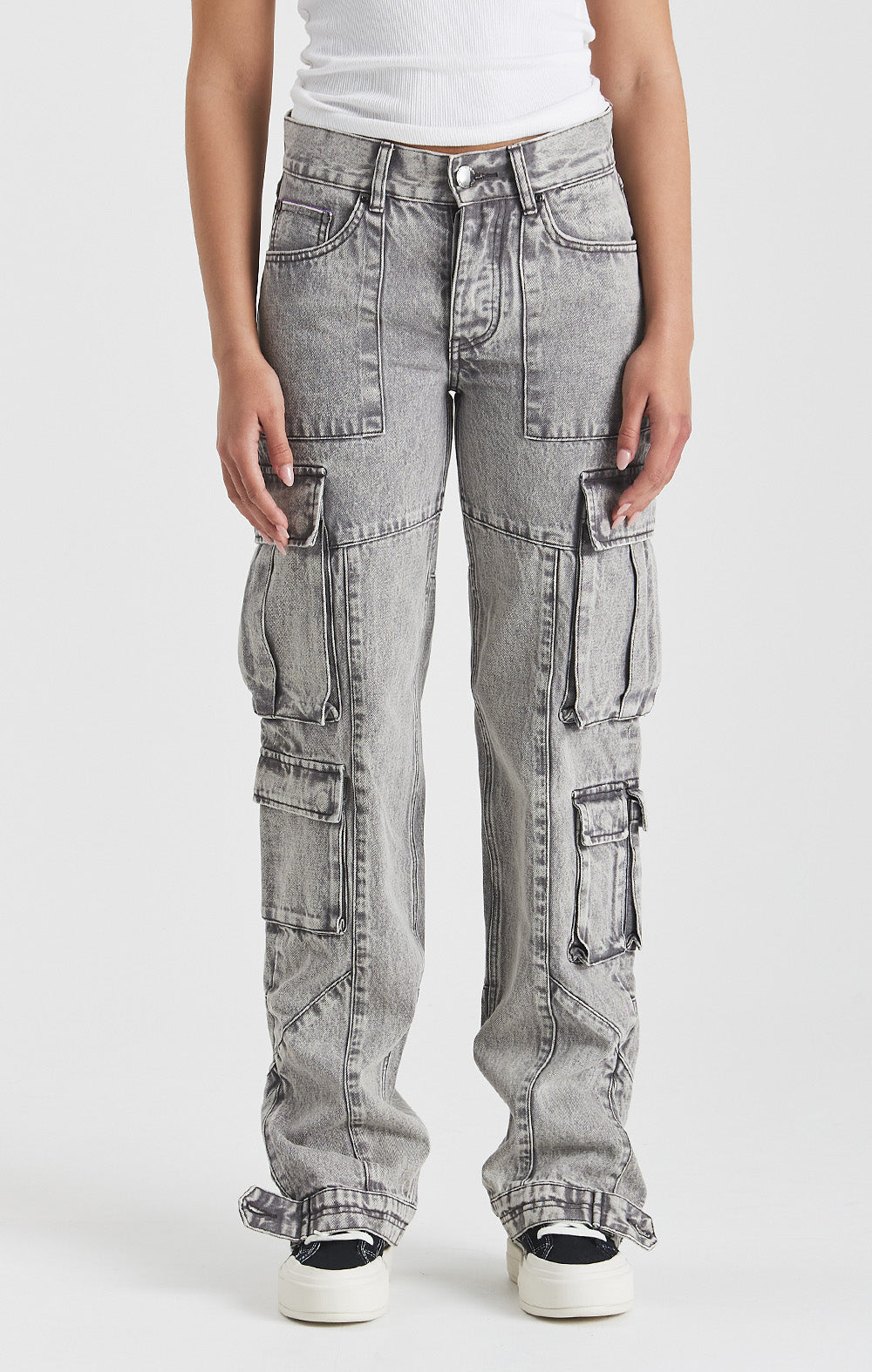Silver Rock Denim Cargo Jeans