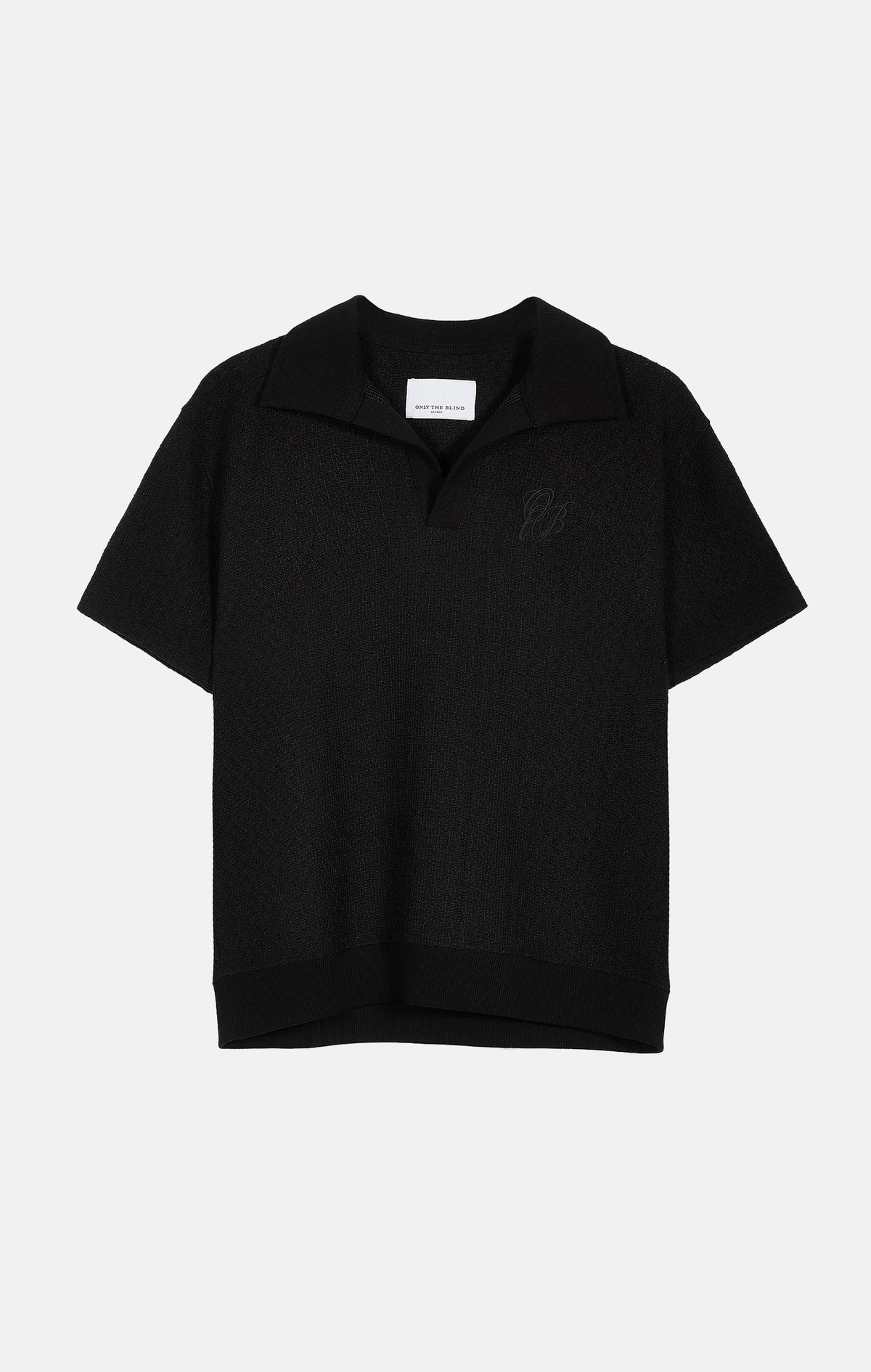 ONLY THE BLIND - HAVANA KNIT POLO