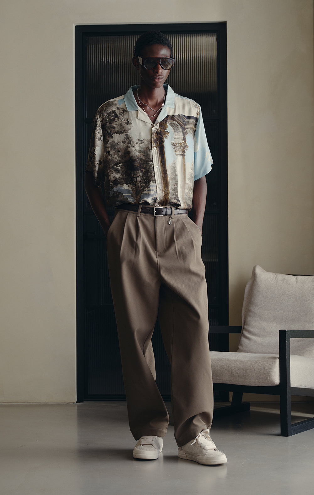 TWILL CITY TAILORED PANTS