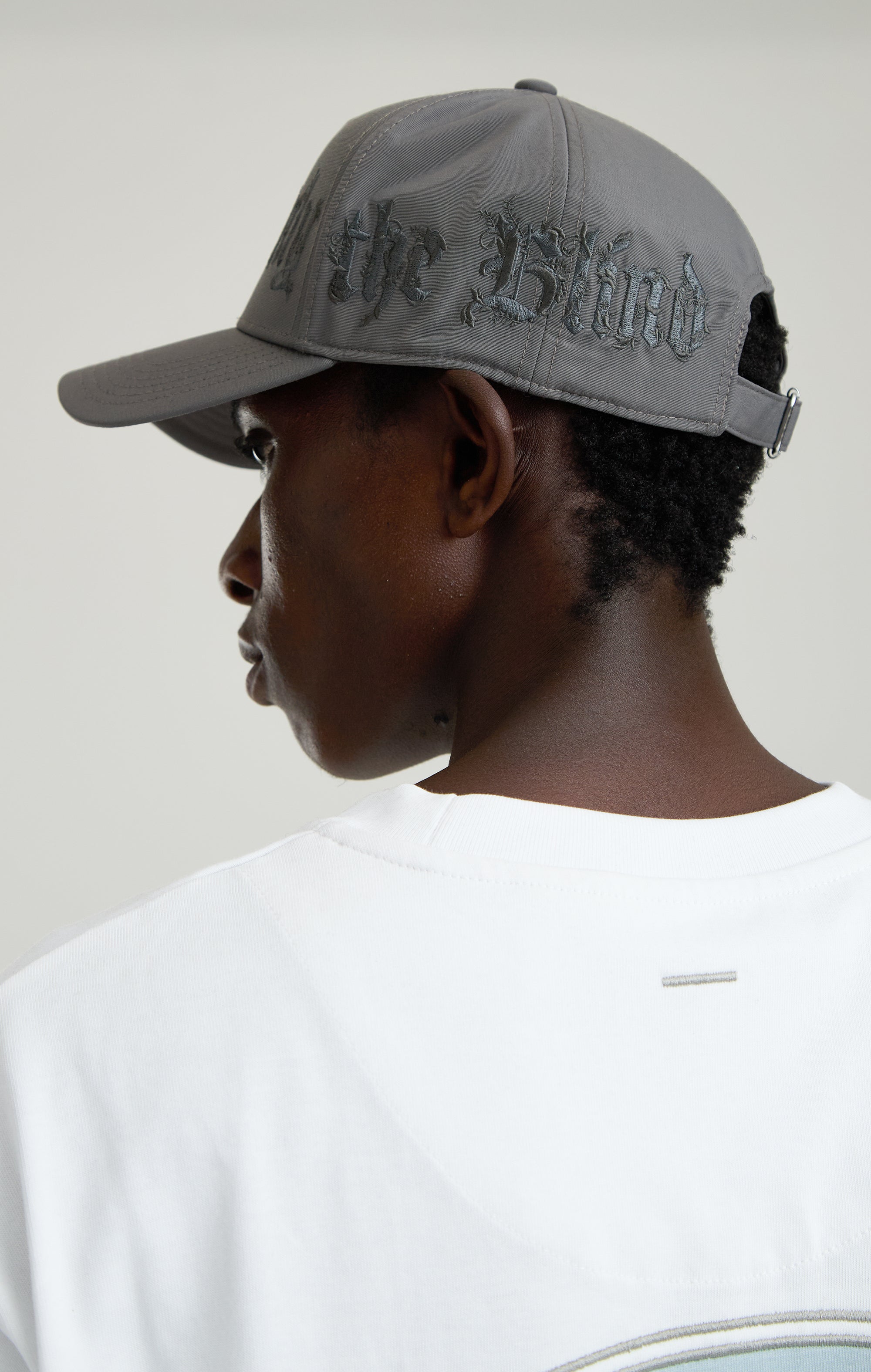 NYLON BAROQUE CALLIGRAPHY CAP