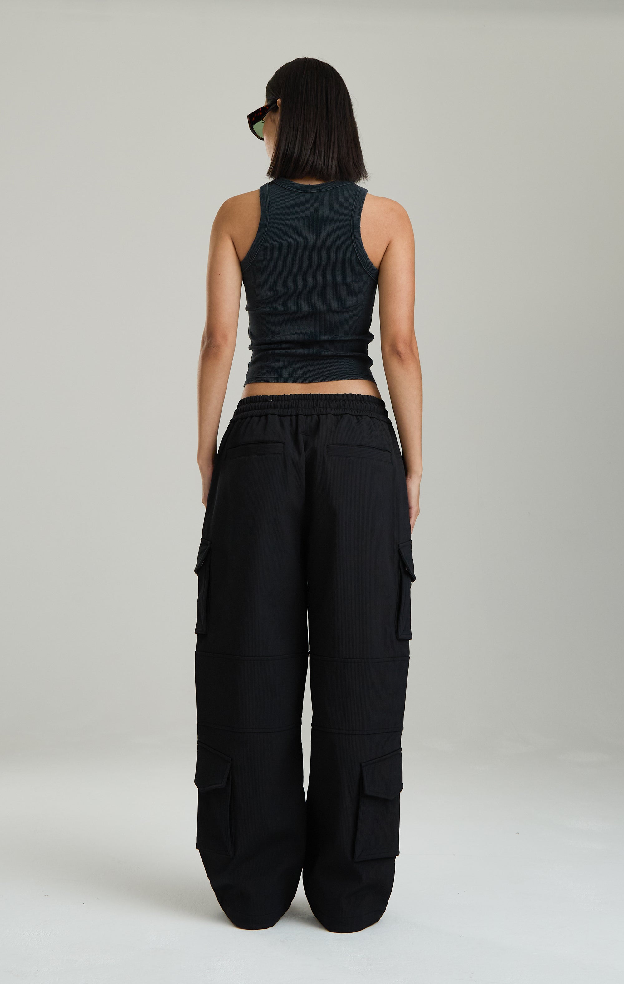 GRAPHITE UTILITY CARGO PANTS