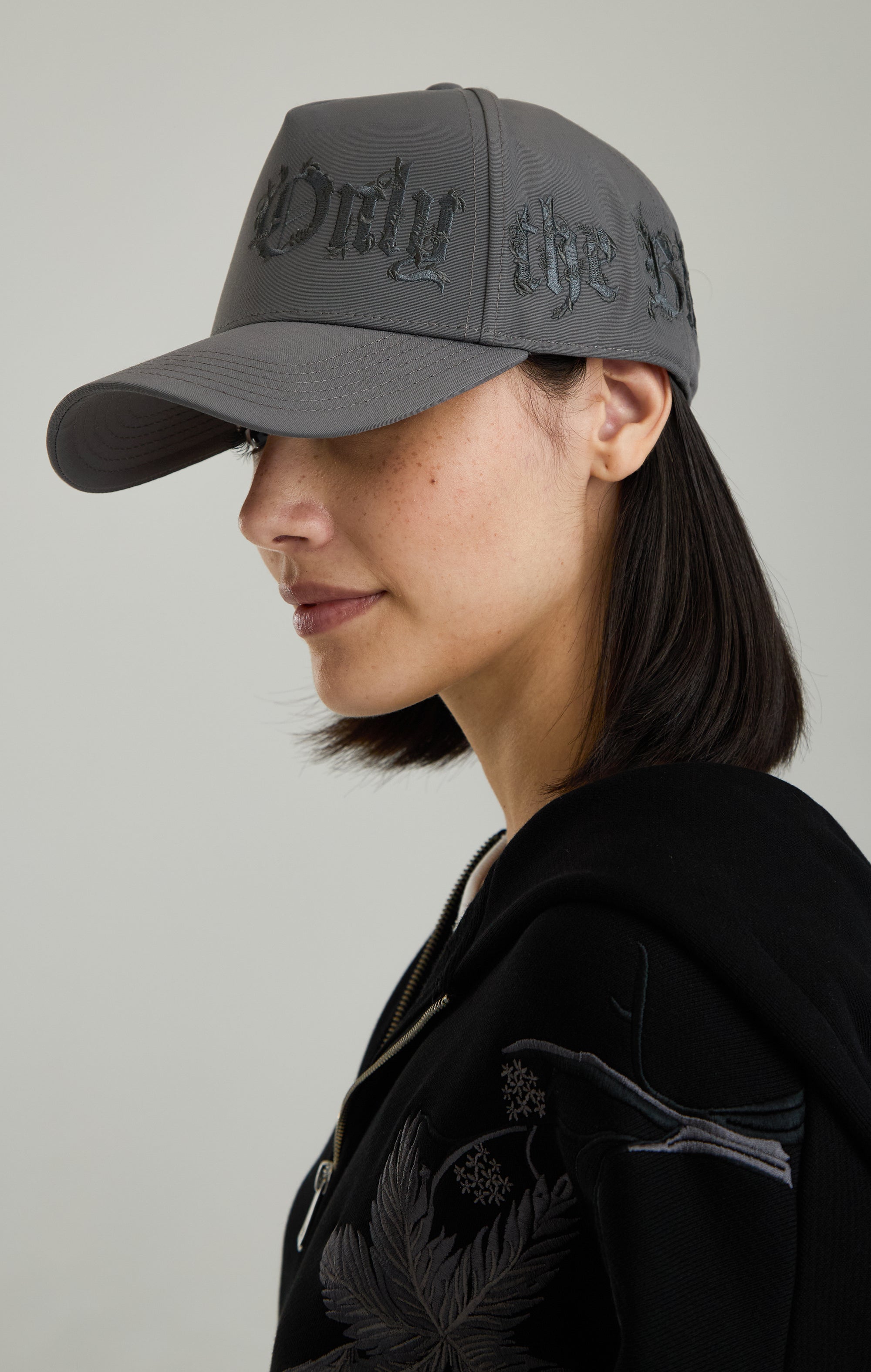 NYLON BAROQUE CALLIGRAPHY CAP