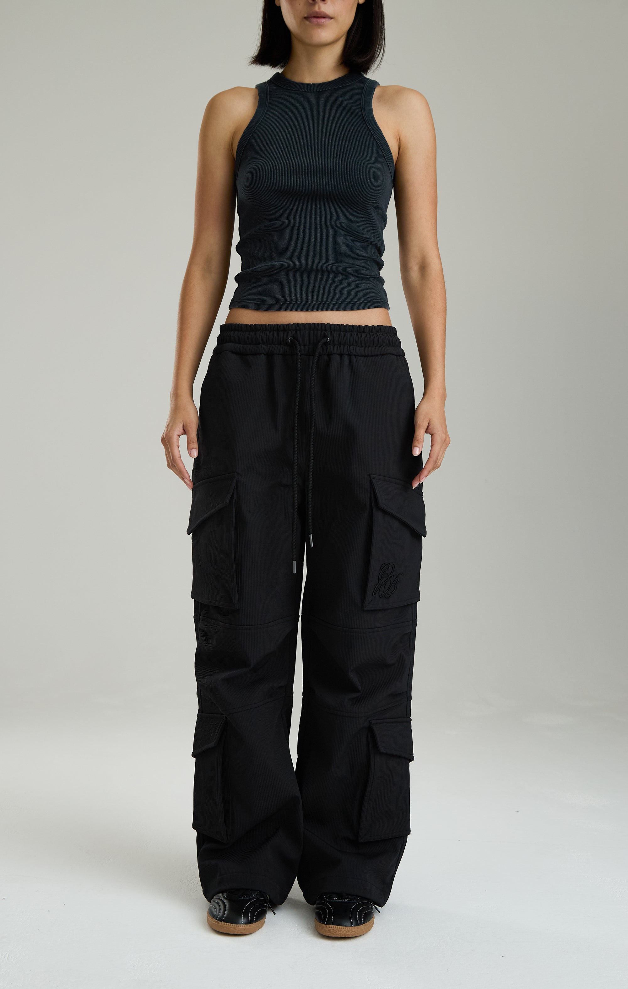 GRAPHITE UTILITY CARGO PANTS