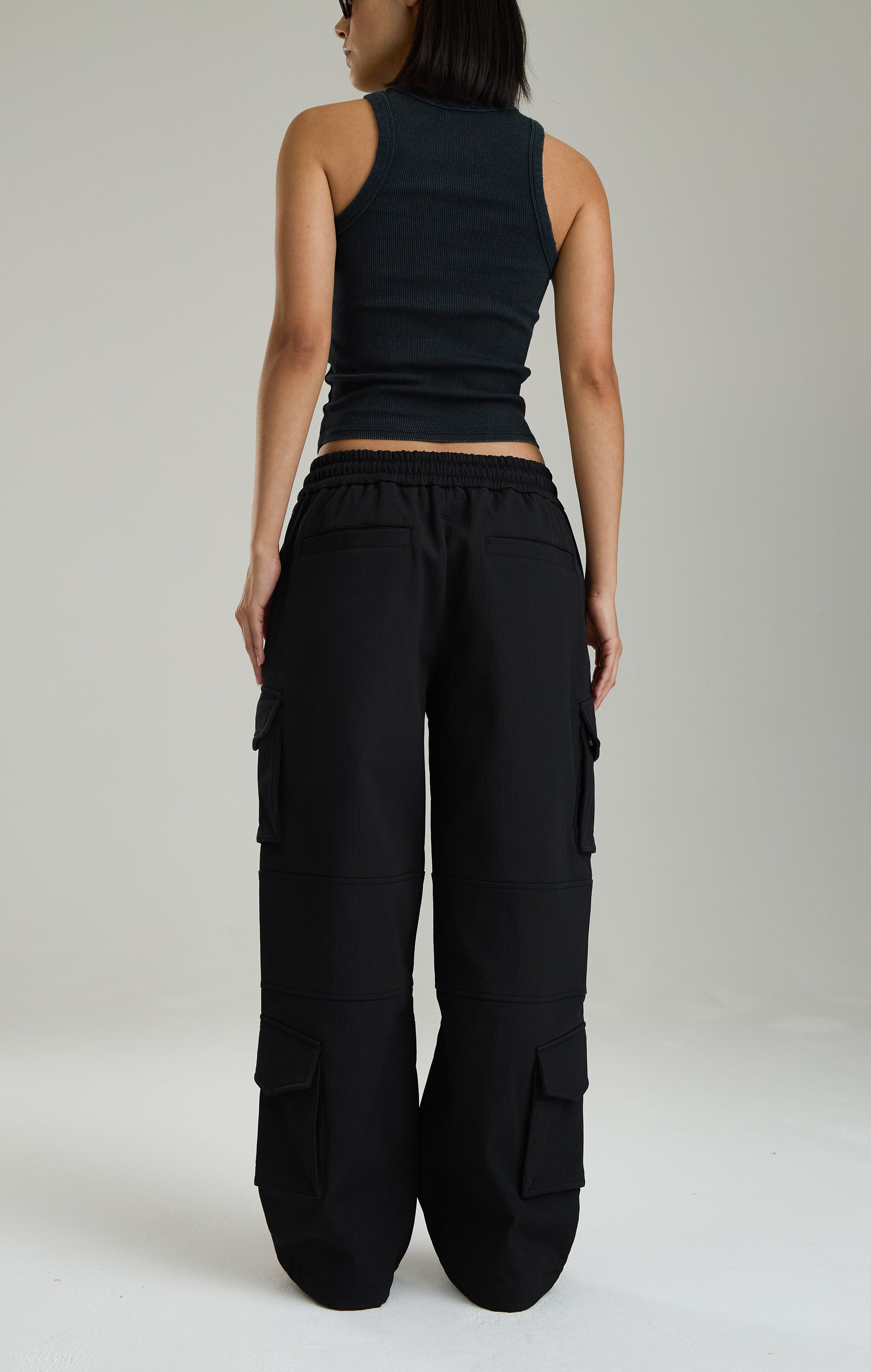 GRAPHITE UTILITY CARGO PANTS