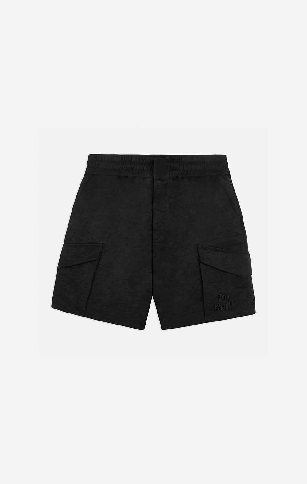 ONLY THE BLIND - MIDNIGHT CRINKLE CARGO SHORT