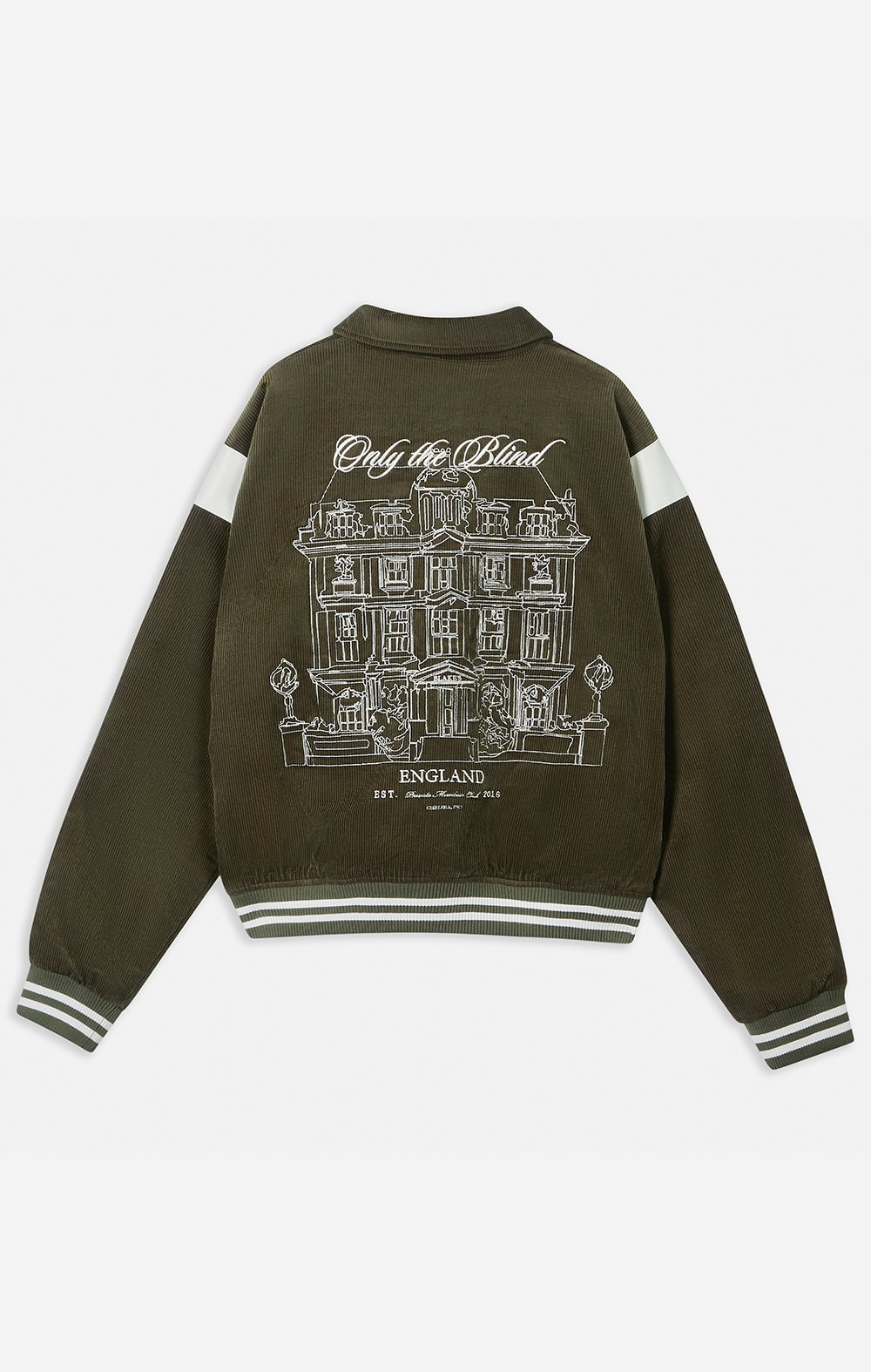 ONLY THE BLIND BLAKES MEMBERS CLUB VARSITY JACKET