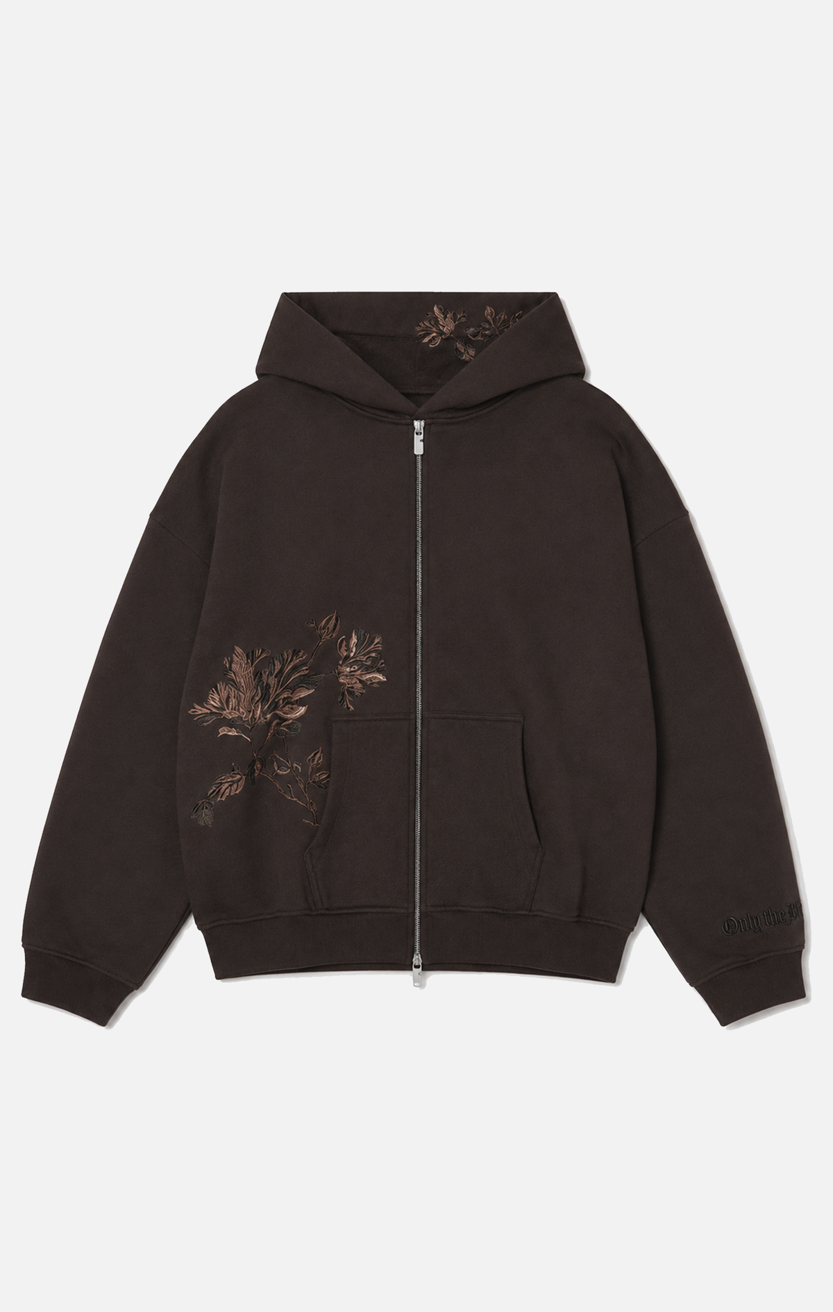 FADING BLOOM ZIP HOODIE