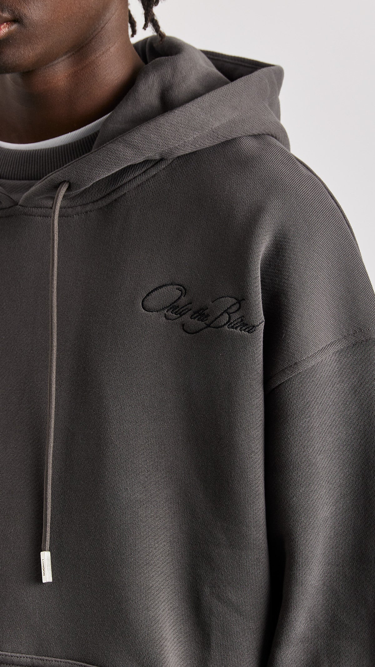 Dark Shadow Twin Rib Hoodie