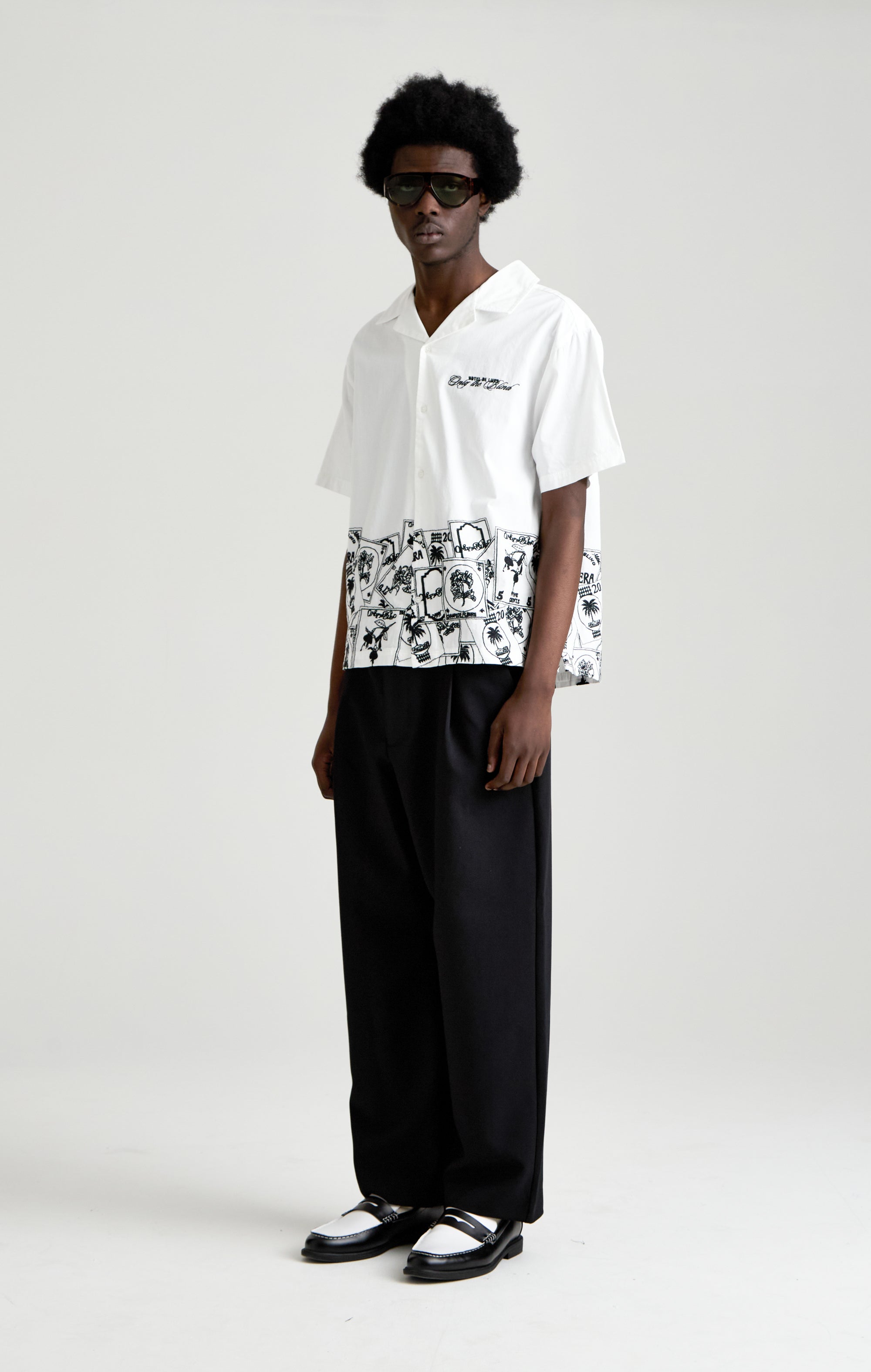 THE RIVIERA STAMP SHIRT