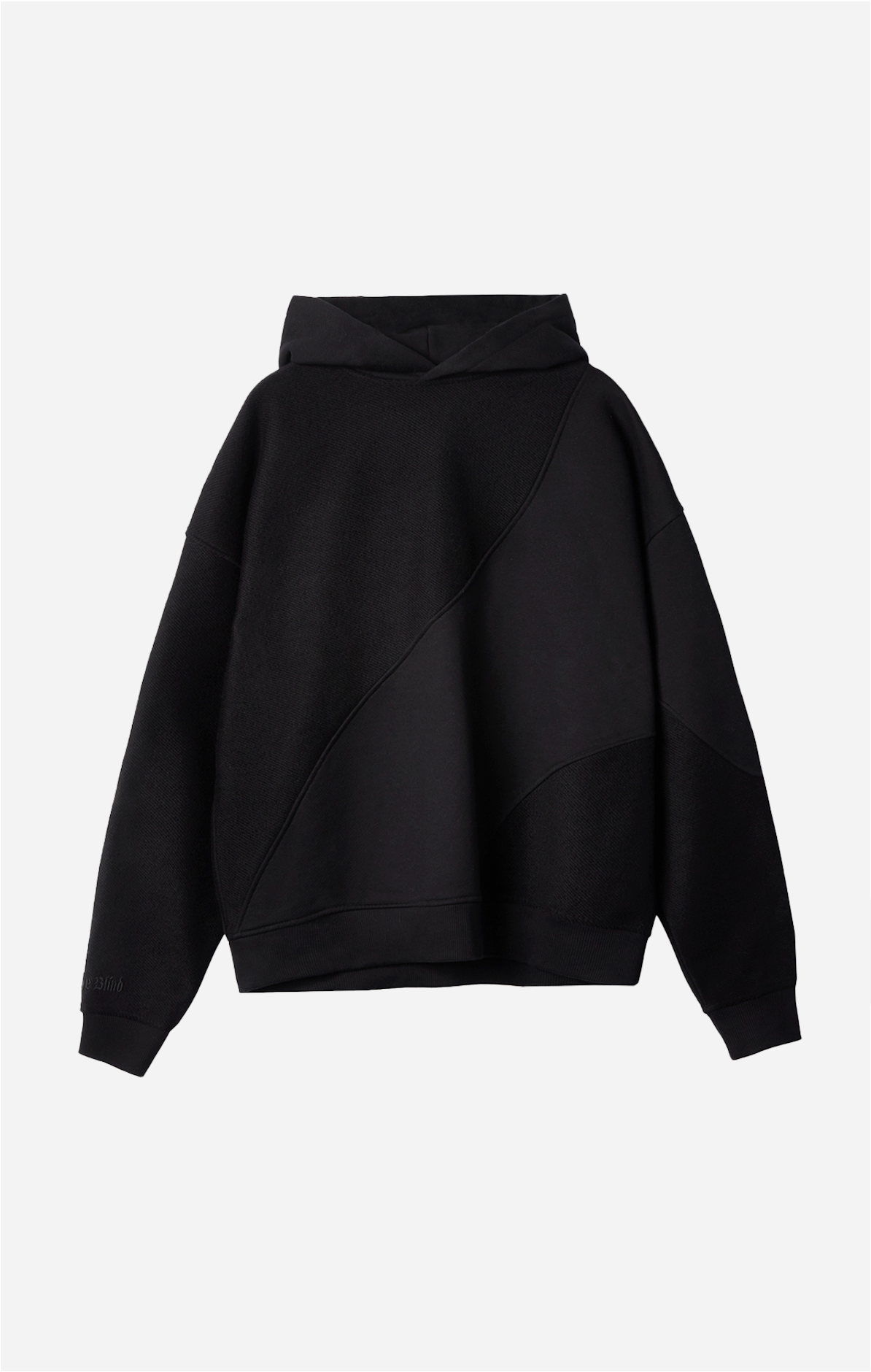 SPLIT CUT AND SEW HOODIE