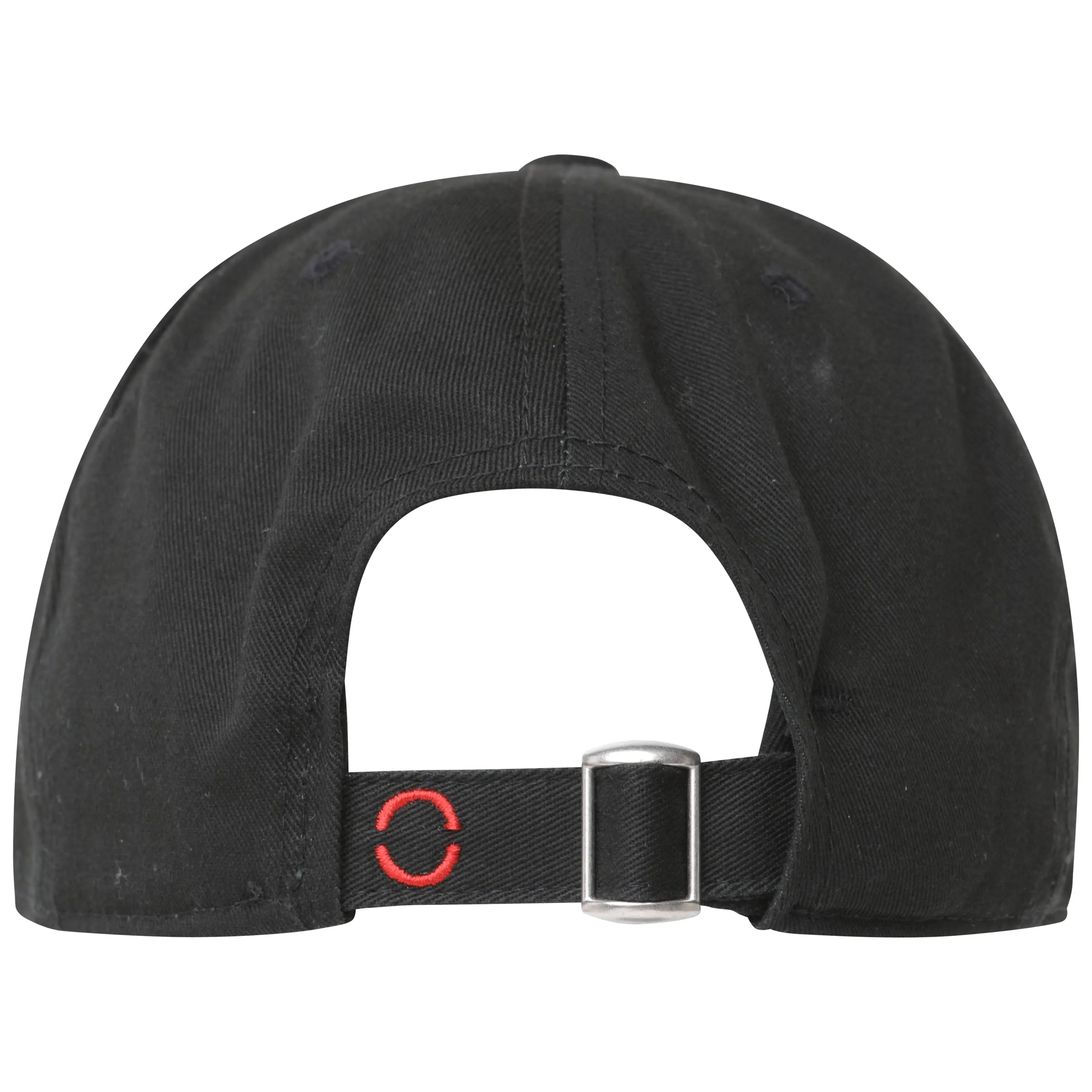Mountain Sunset Embroidered Black Baseball Cap