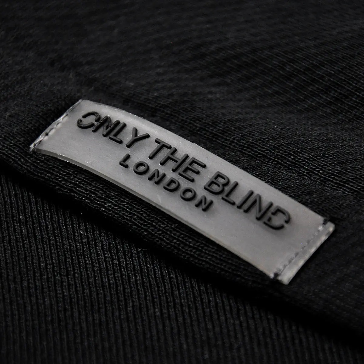 Black Crew Logo Appliqué Sweatshirt