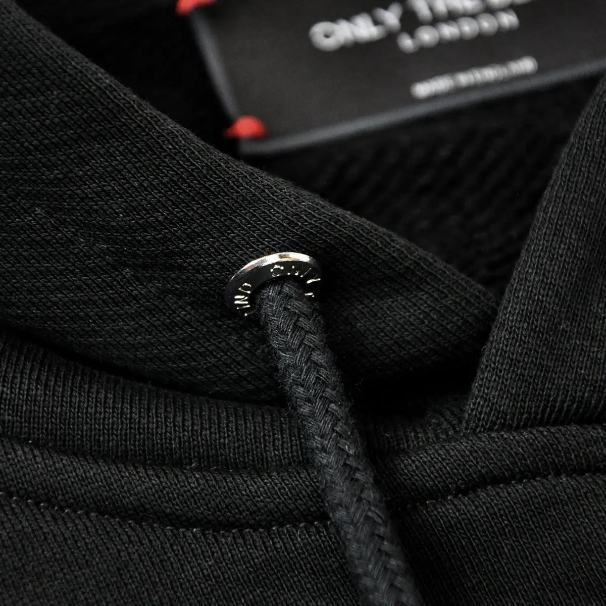 Black Crew Logo Appliqué Sweatshirt