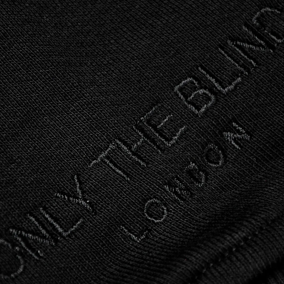 Black Crew Logo Appliqué Sweatshirt