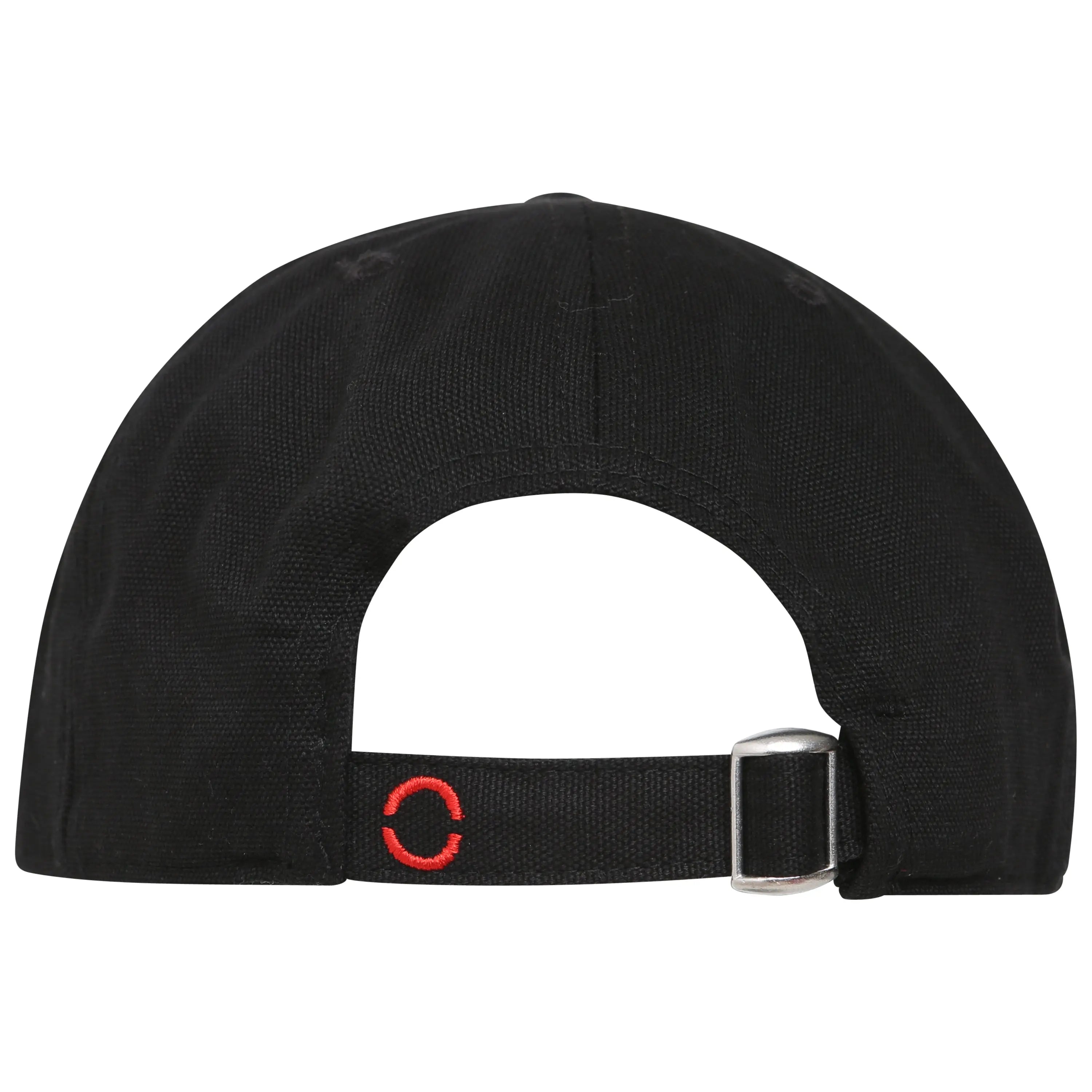 Black embroidered baseball hat by ONLY THE BLIND