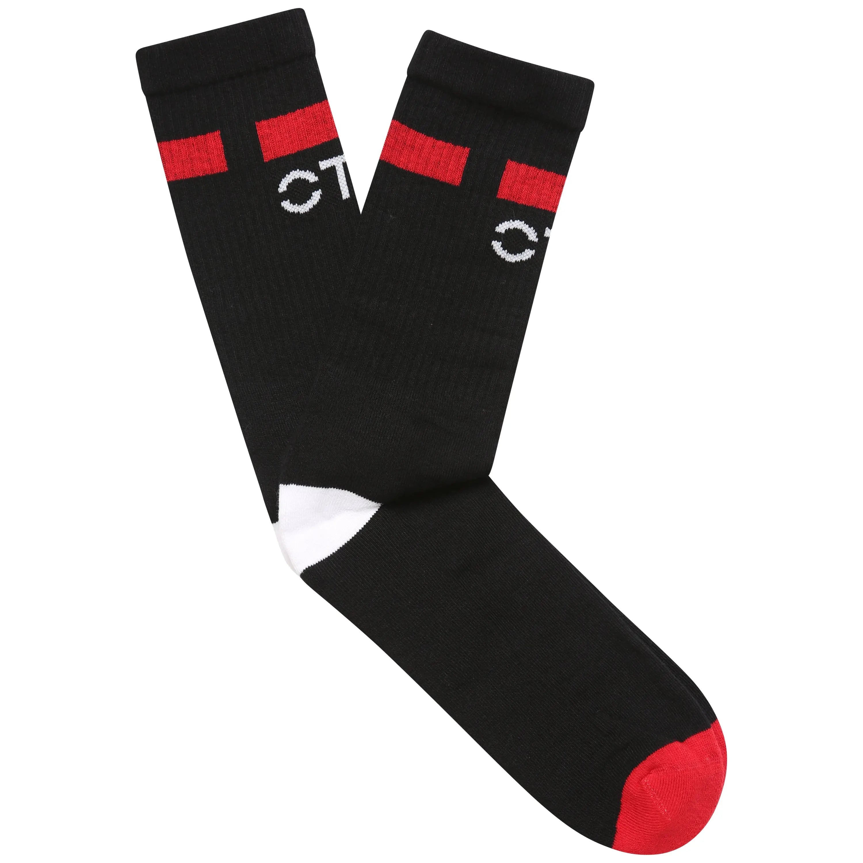 Cotton Signature Black Socks