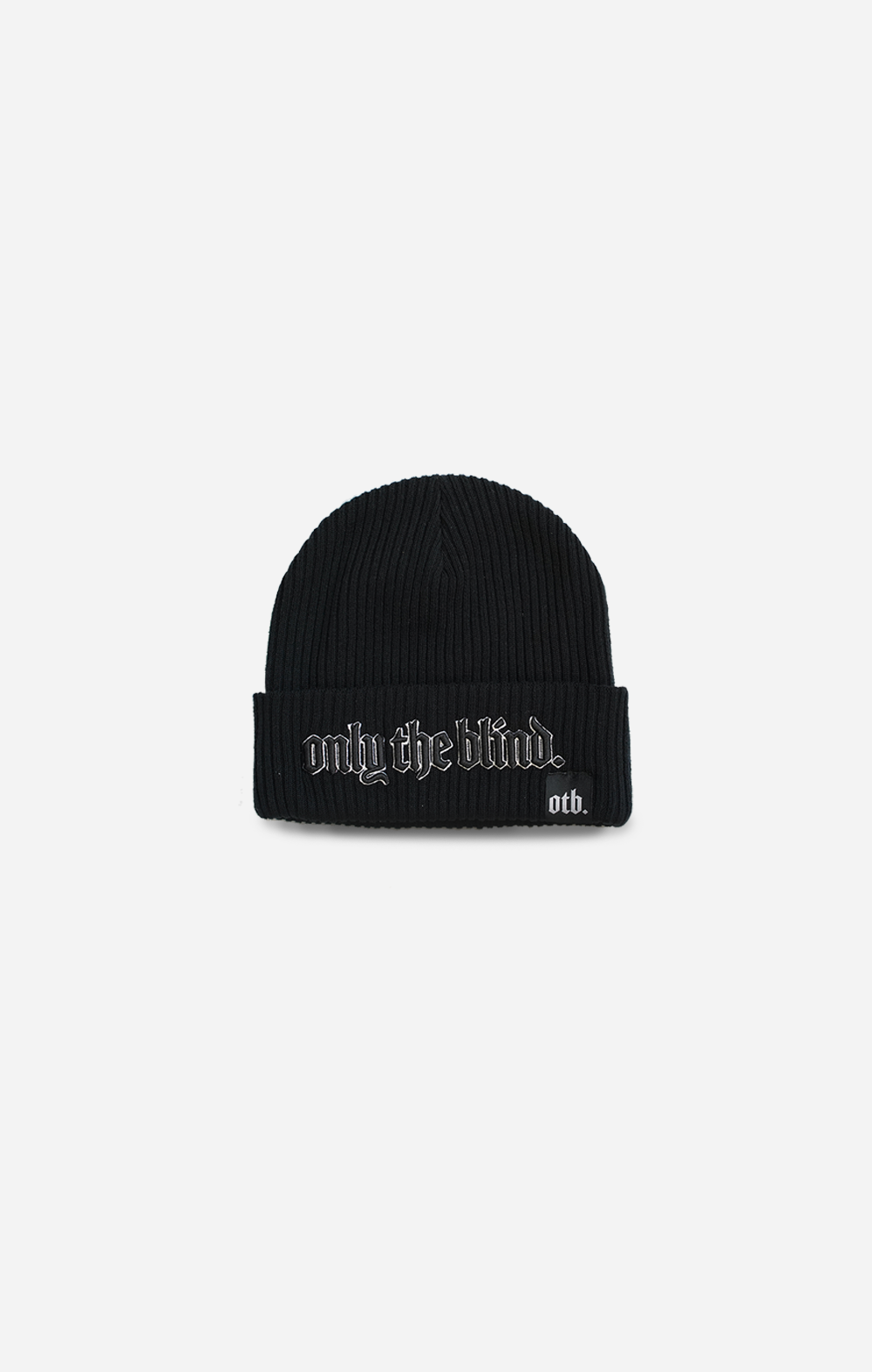 Black Signature Beanie Hat