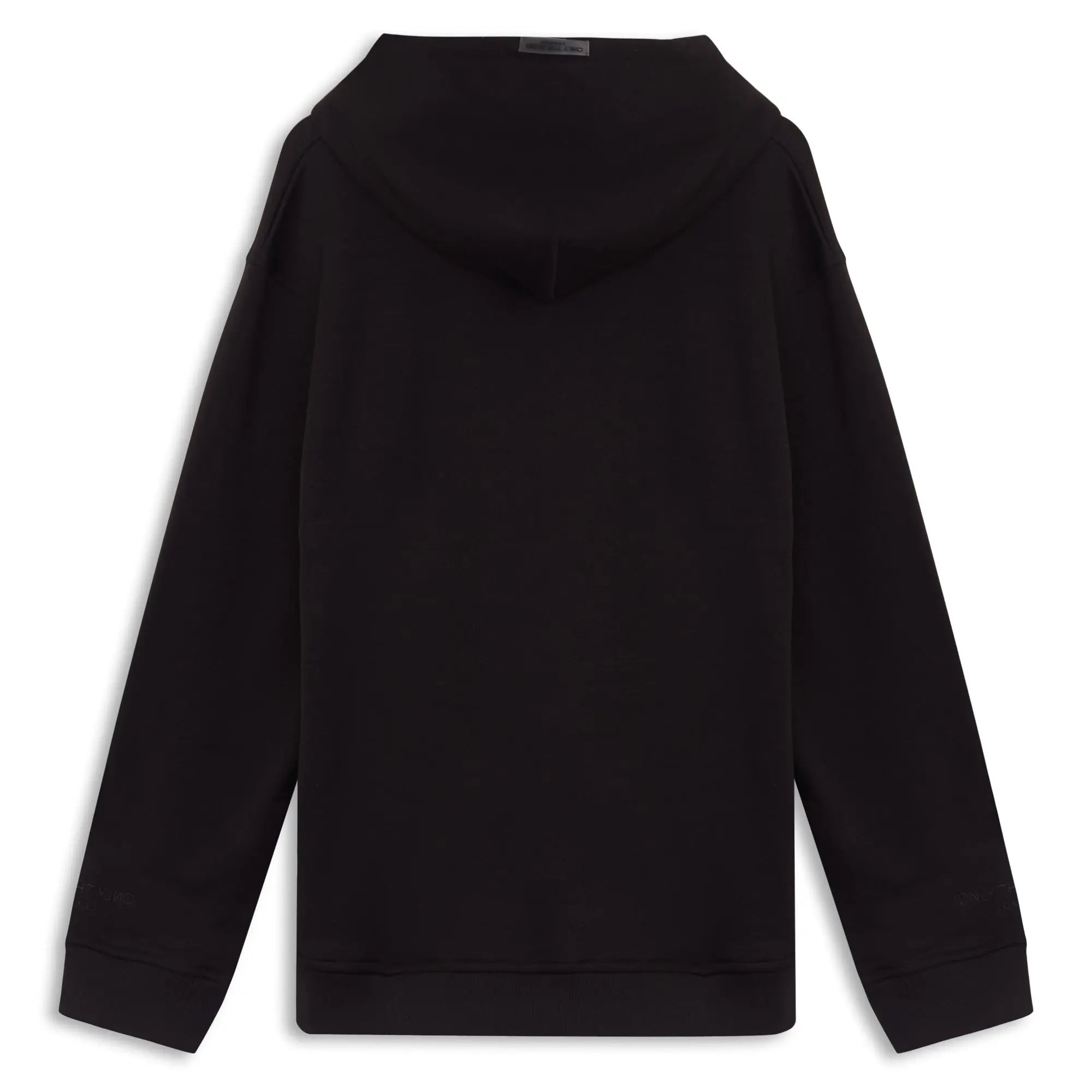Black Crew Logo Appliqué Sweatshirt