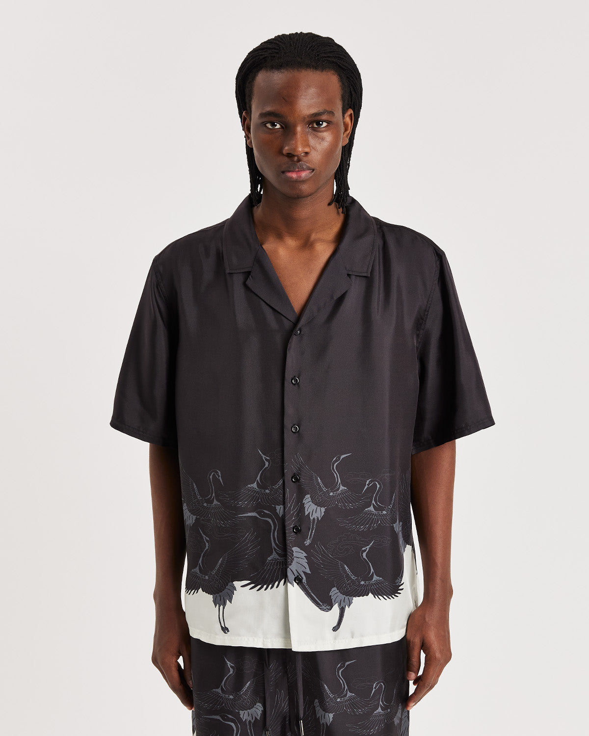 Crane Silk Shirt