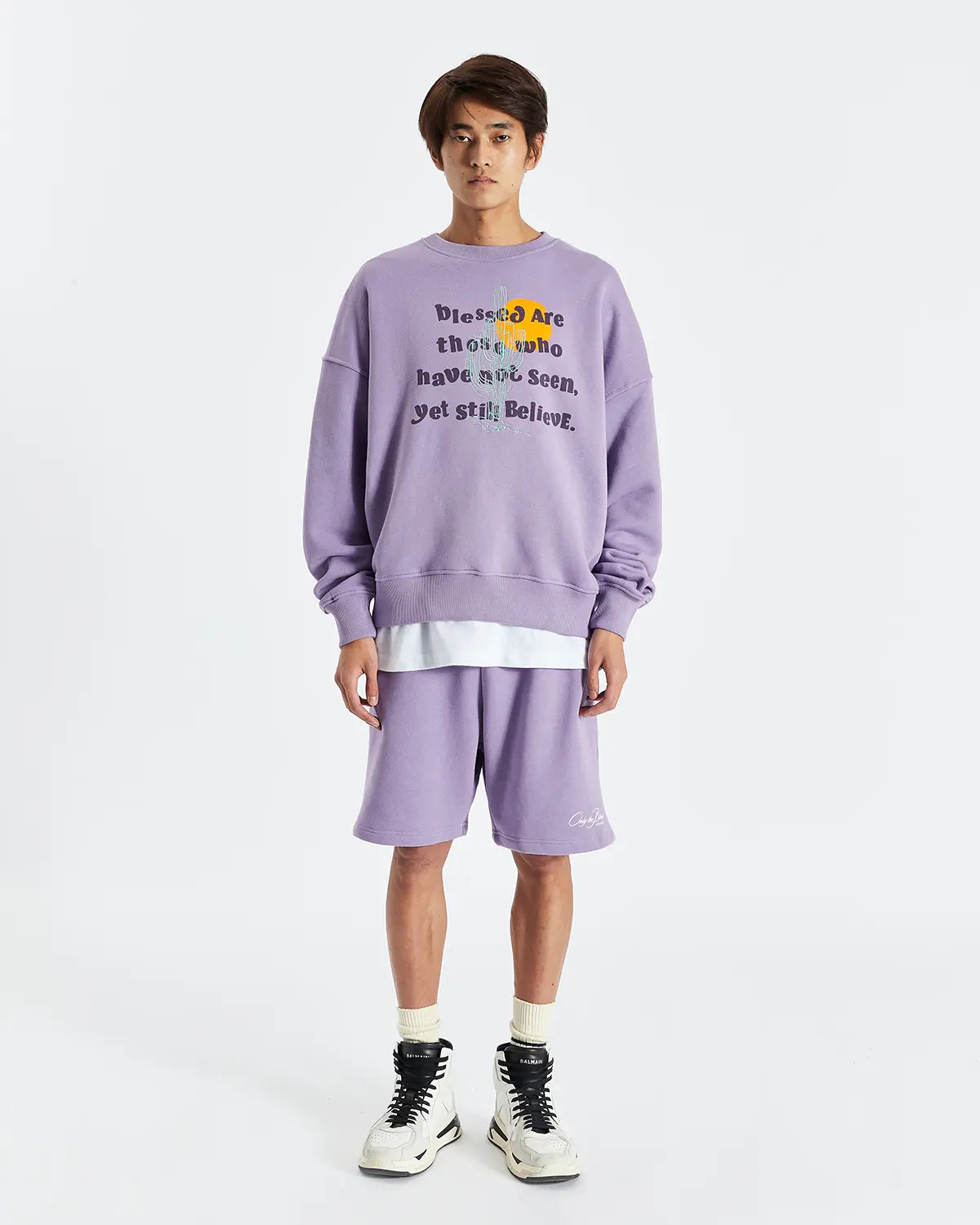 Lavender Blessed Sweatshirt