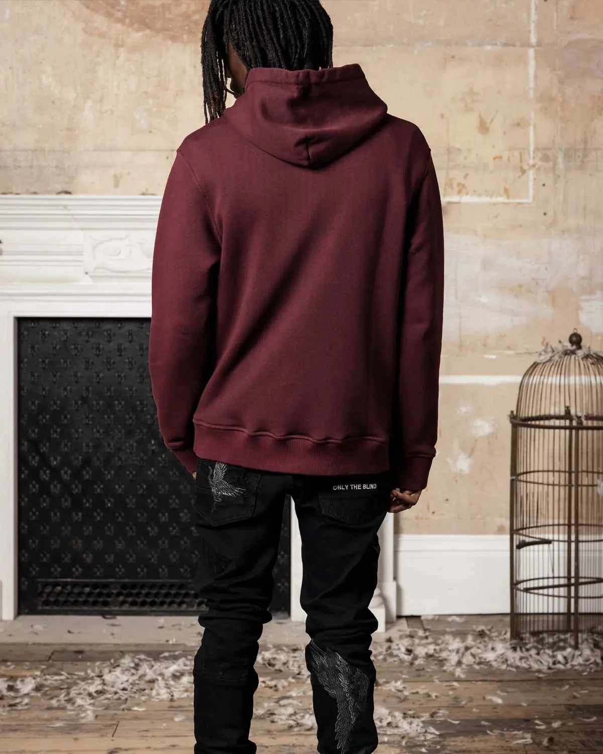 Maroon Essential Hoodie