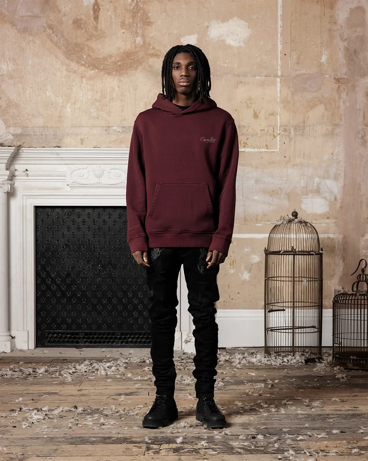 Maroon Essential Hoodie