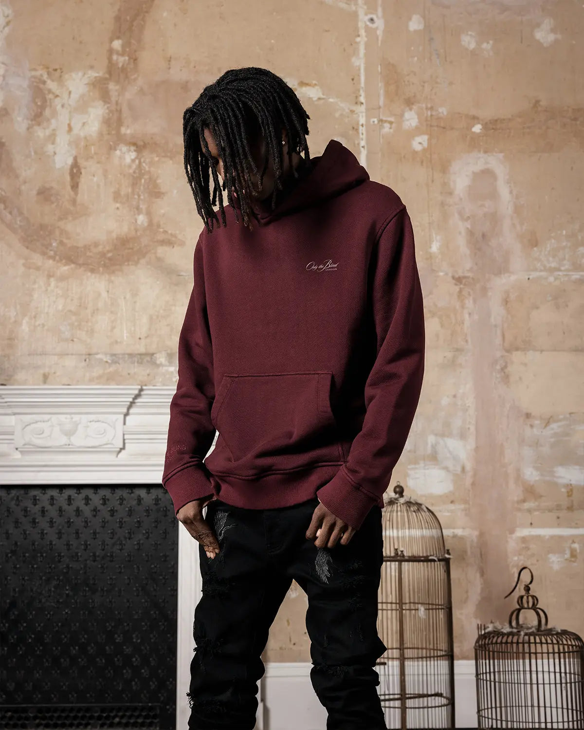 Maroon Essential Hoodie