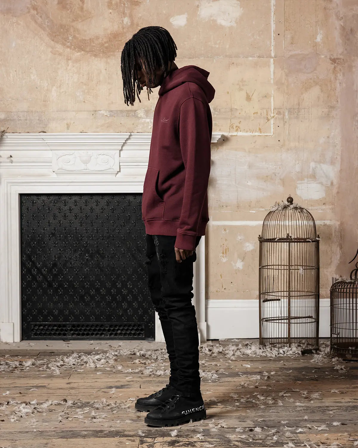 Maroon Essential Hoodie