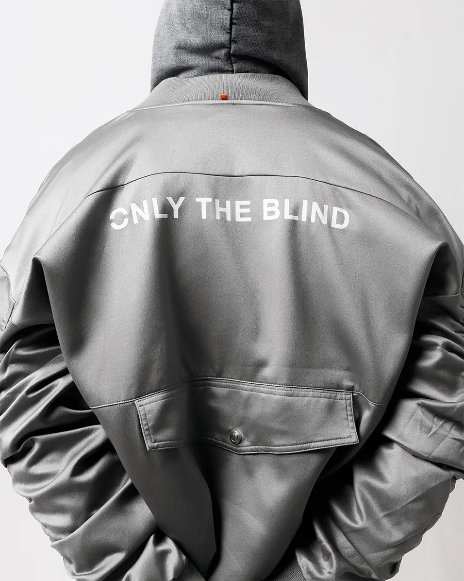 Signature Satin Space Grey Bomber