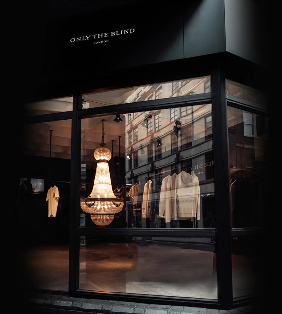 Only the Blind Soho, London store is now open