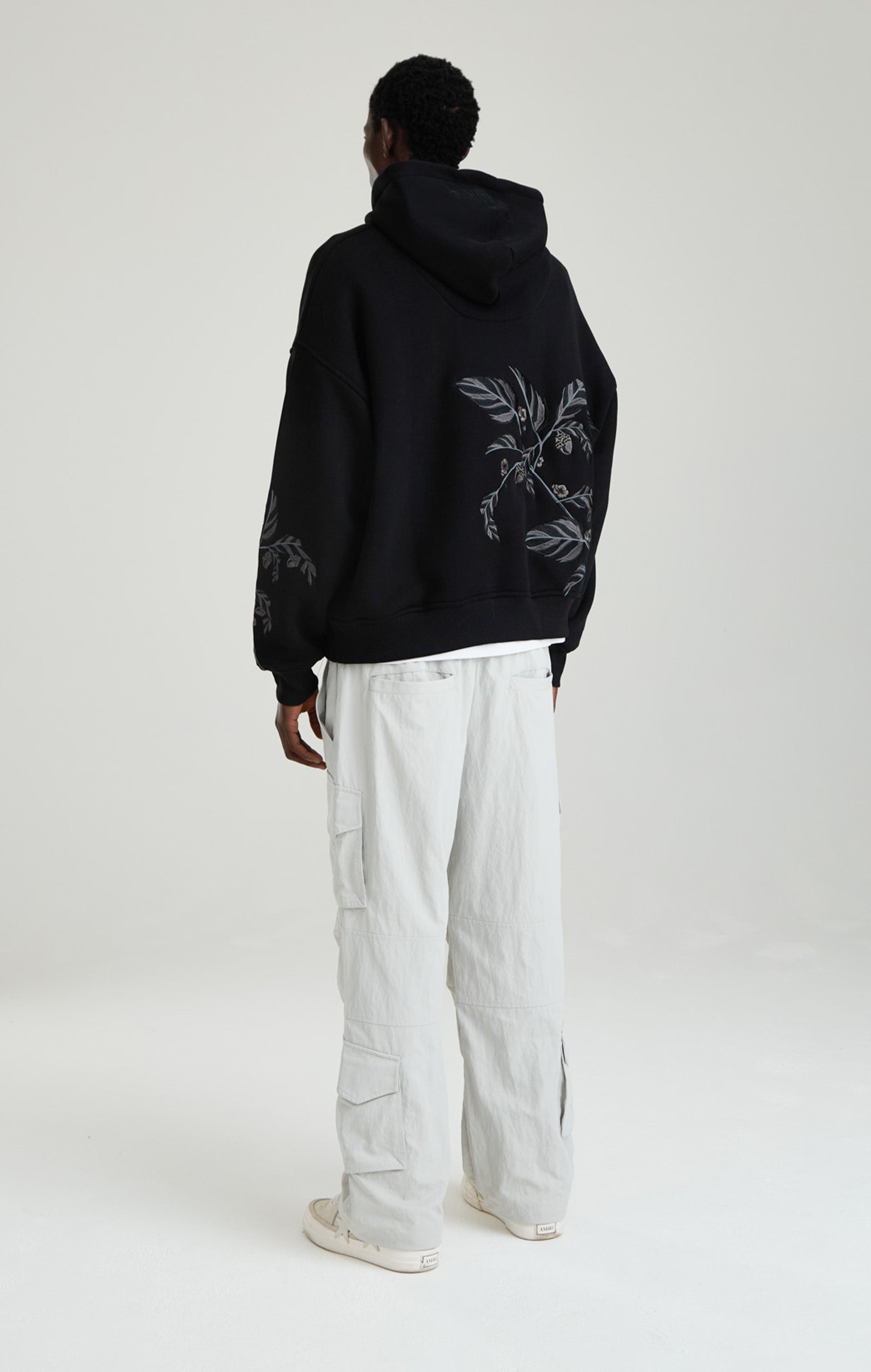 BLACK ACORN HOODIE