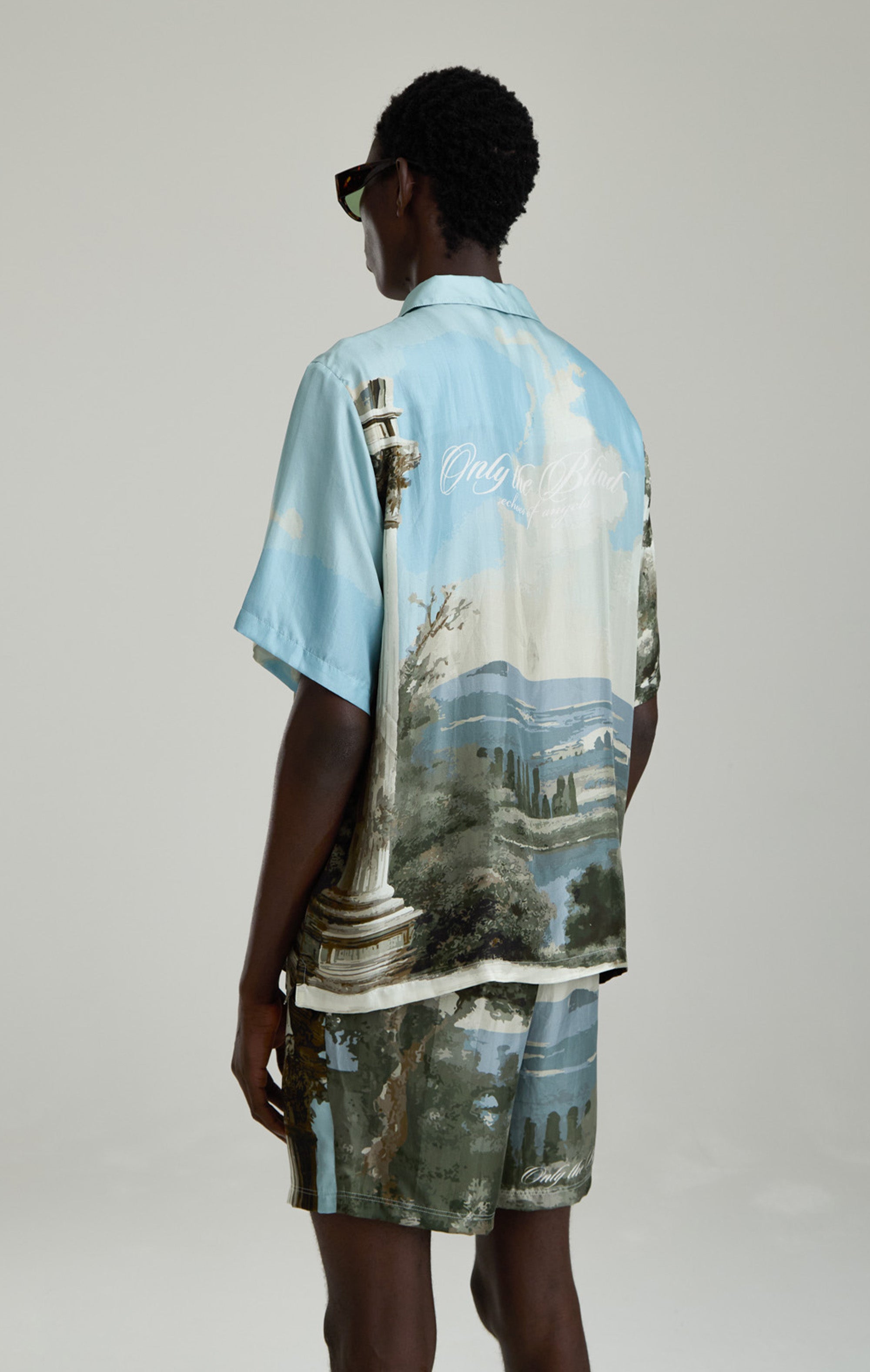ECHOES OF ANGELS SILK SHIRT