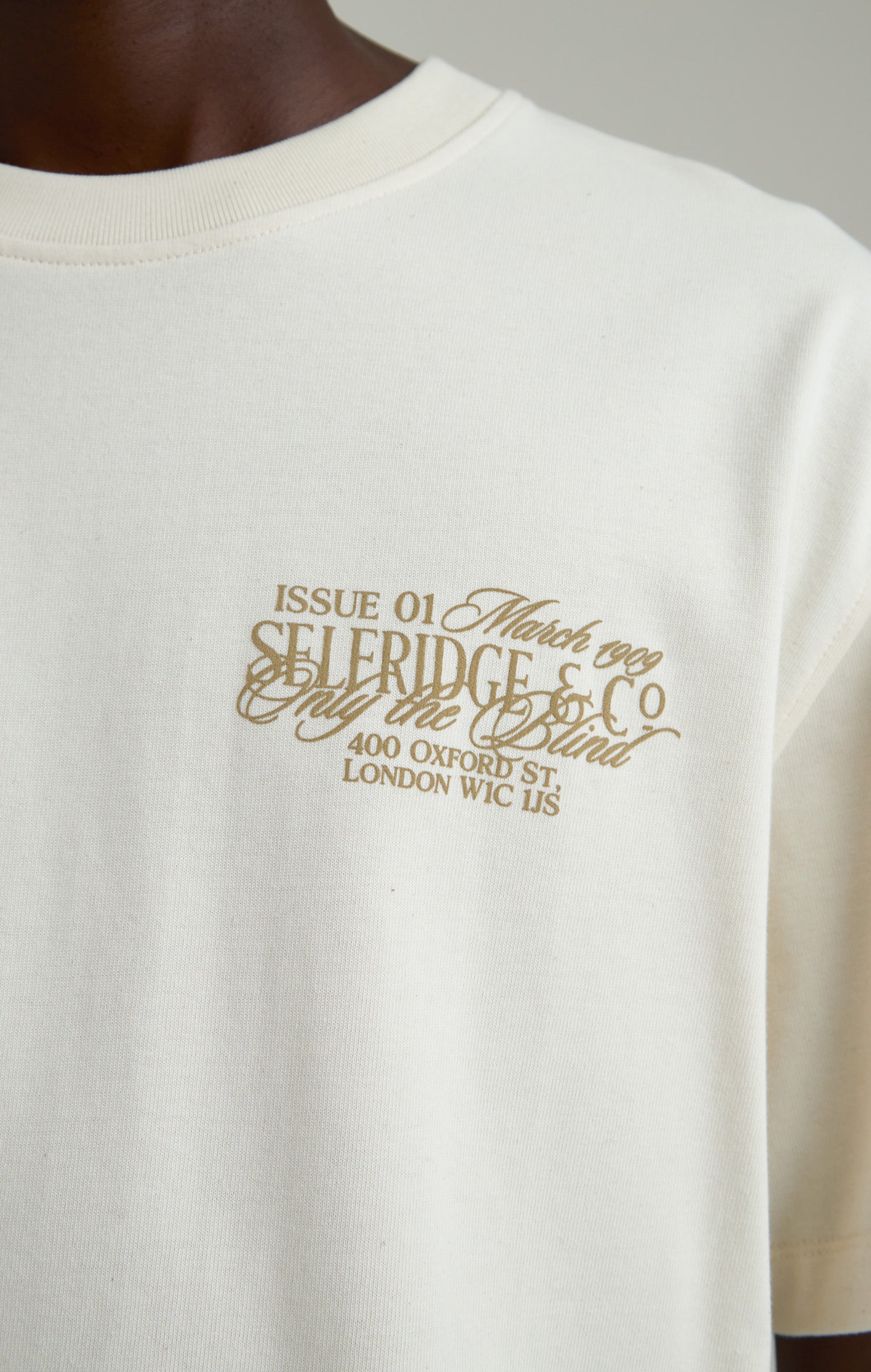 Selfridges x otb exklusives T-Shirt
