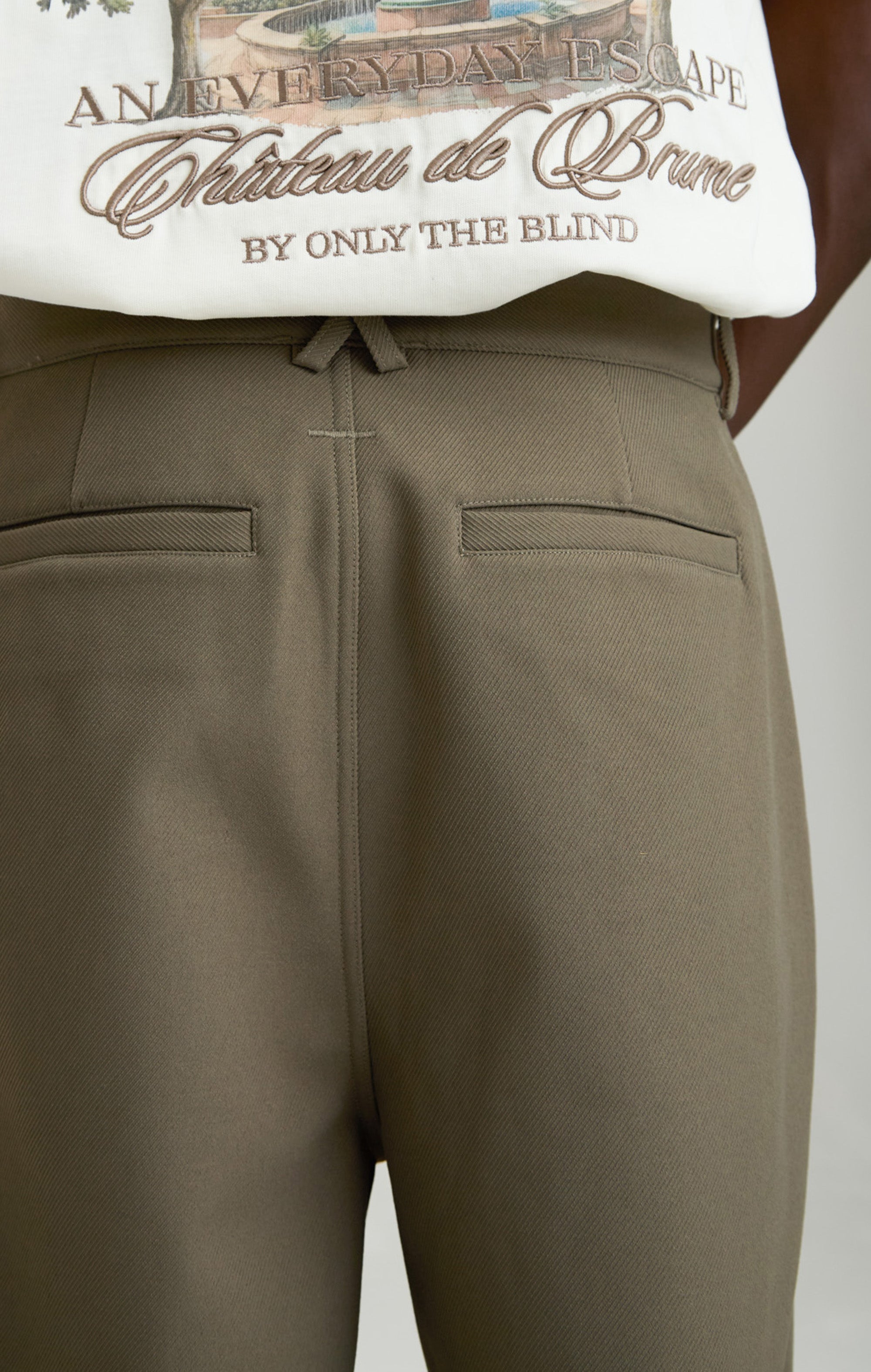 TWILL CITY TAILORED PANTS