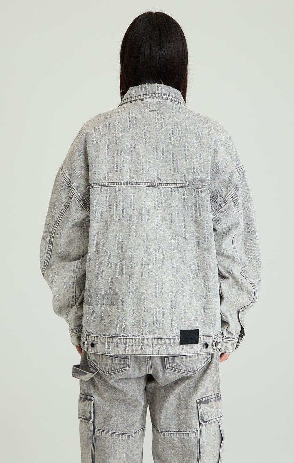 GREY ECLIPSE DENIM JACKET
