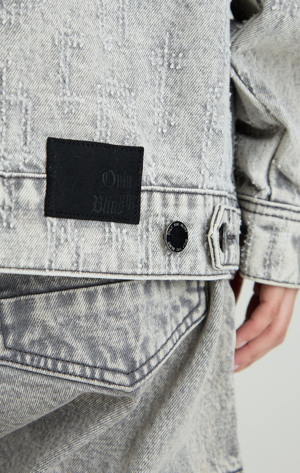 GREY ECLIPSE DENIM JACKET