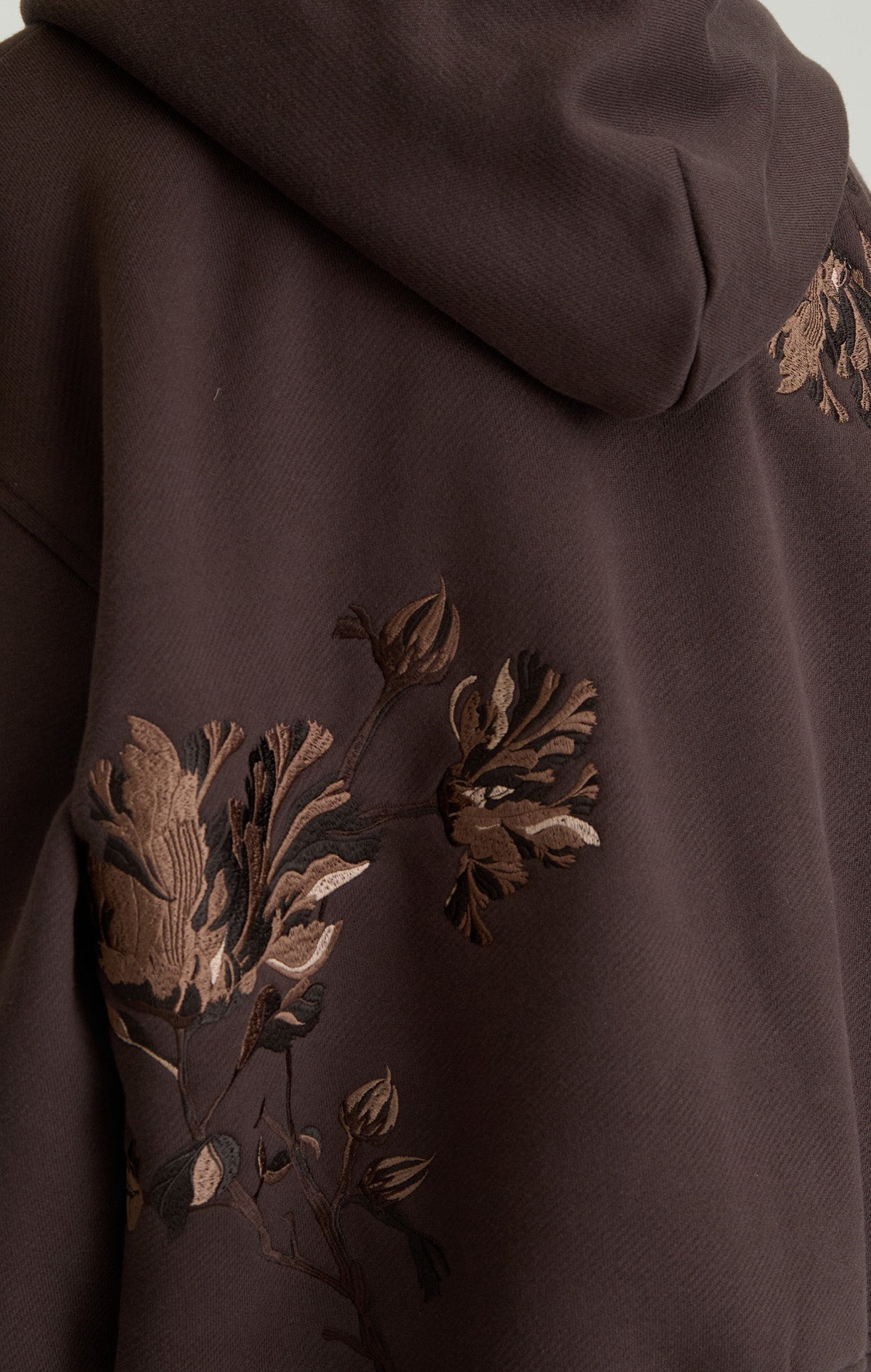 FADING BLOOM ZIP HOODIE
