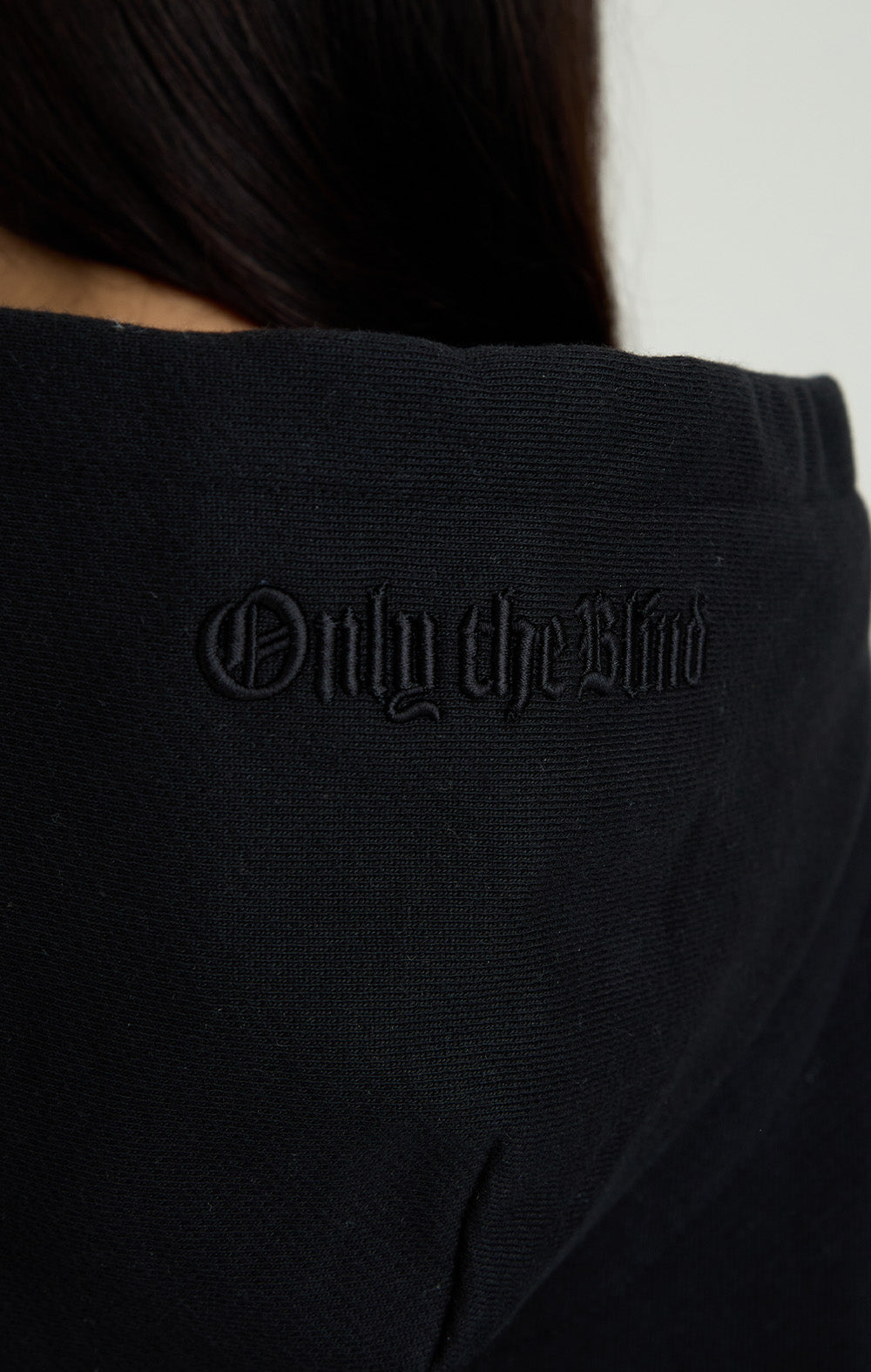 Night Python Embroidered Hoodie