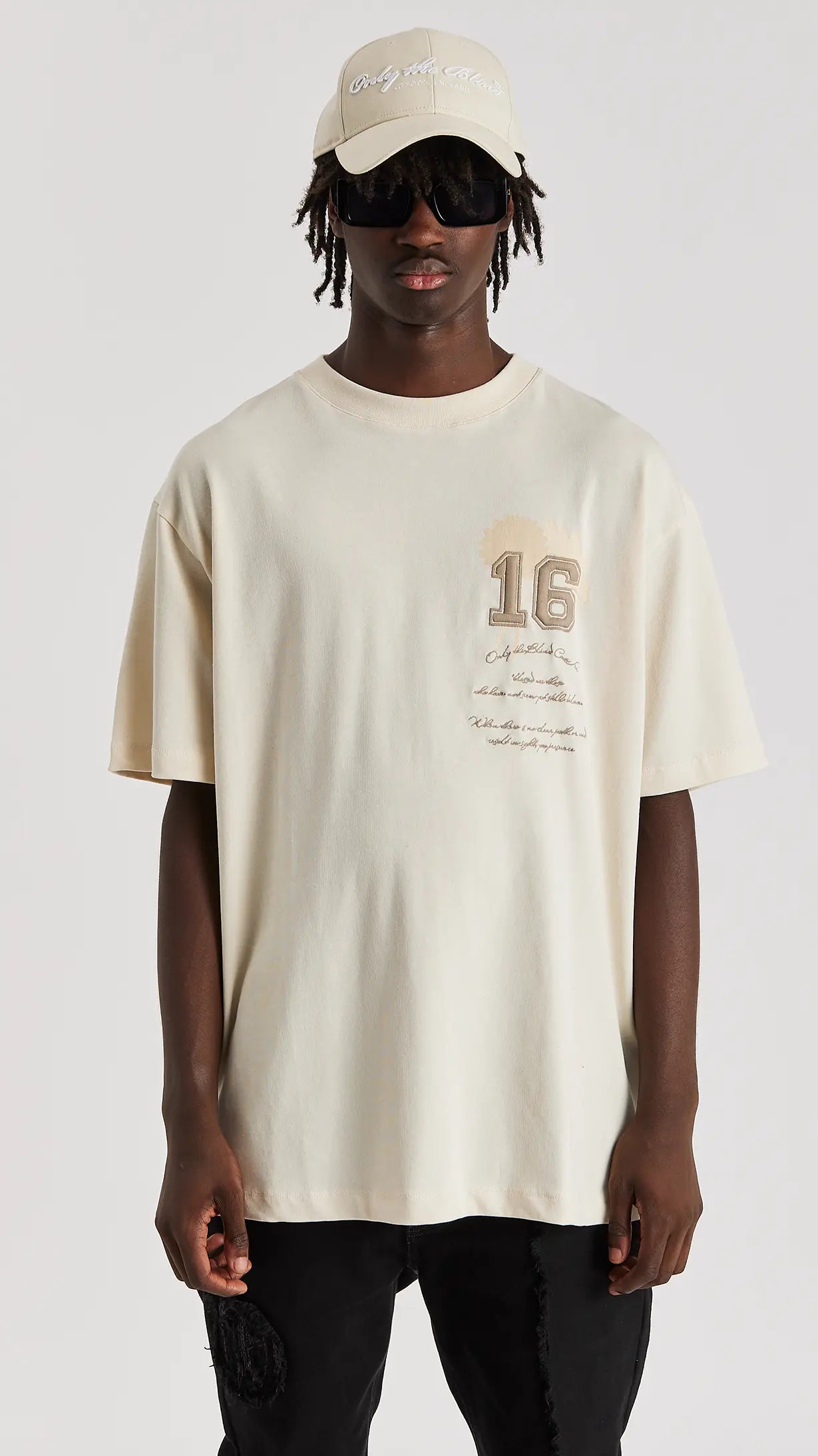 SAND VARSITY T-SHIRT