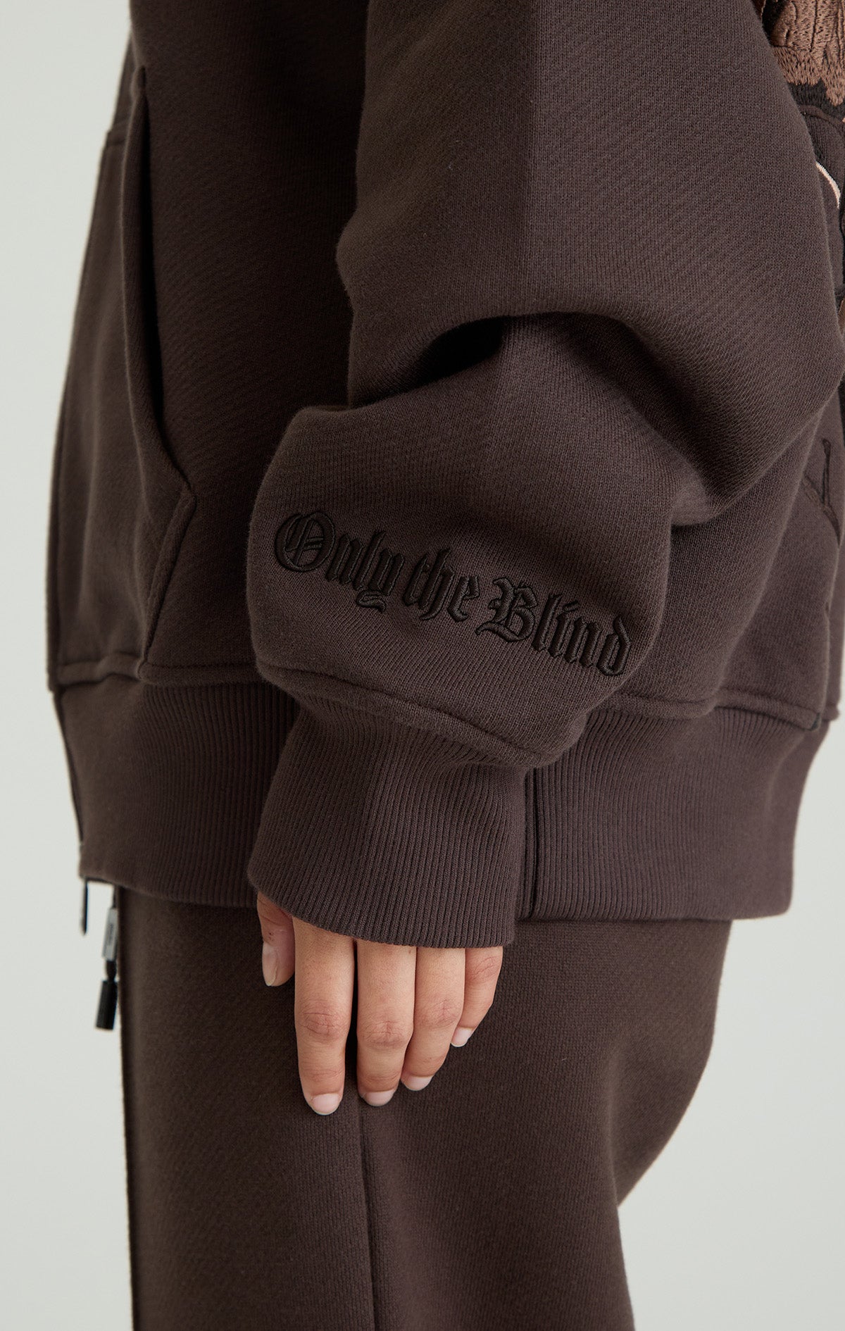 FADING BLOOM ZIP HOODIE