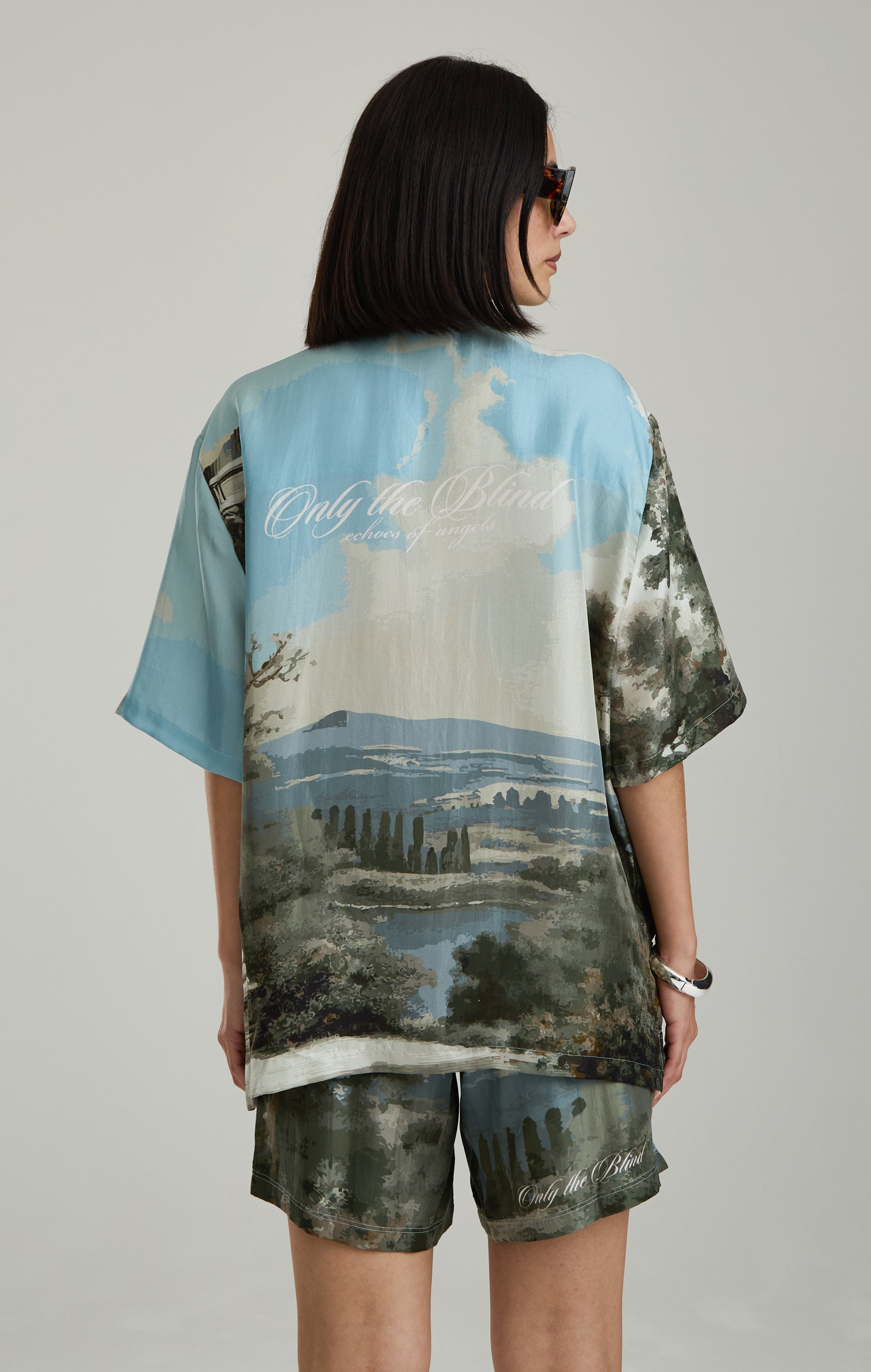 ECHOES OF ANGELS SILK SHIRT