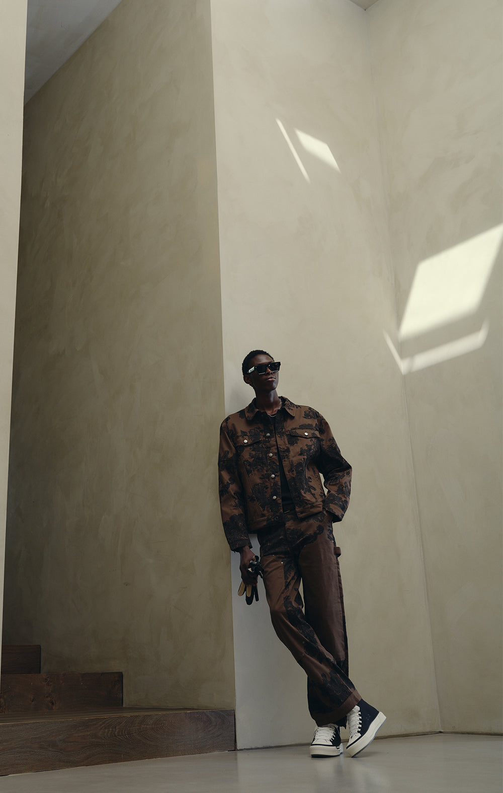 SHADOW BLOSSOM CARPENTER JACKET