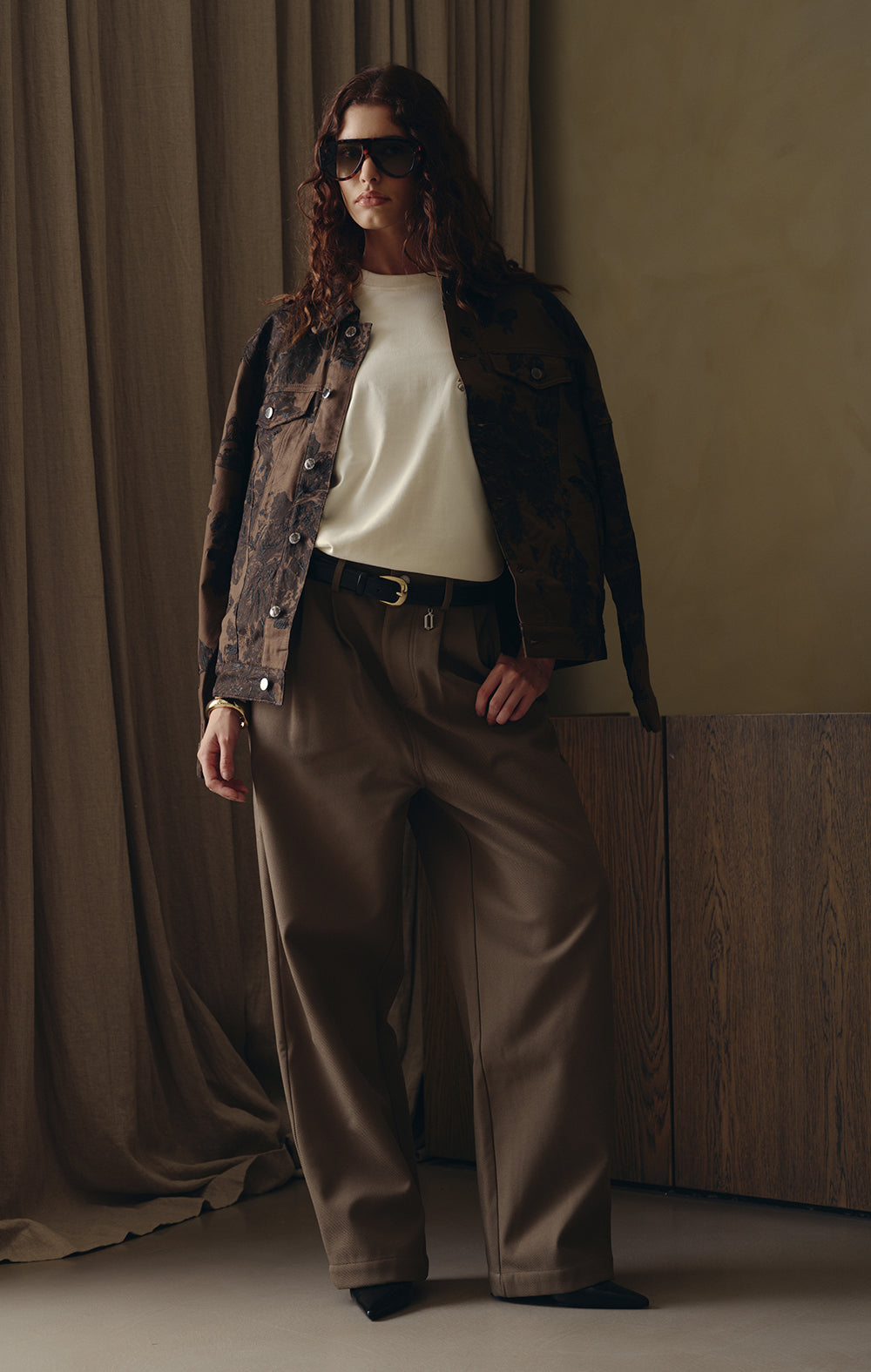 SHADOW BLOSSOM CARPENTER JACKET