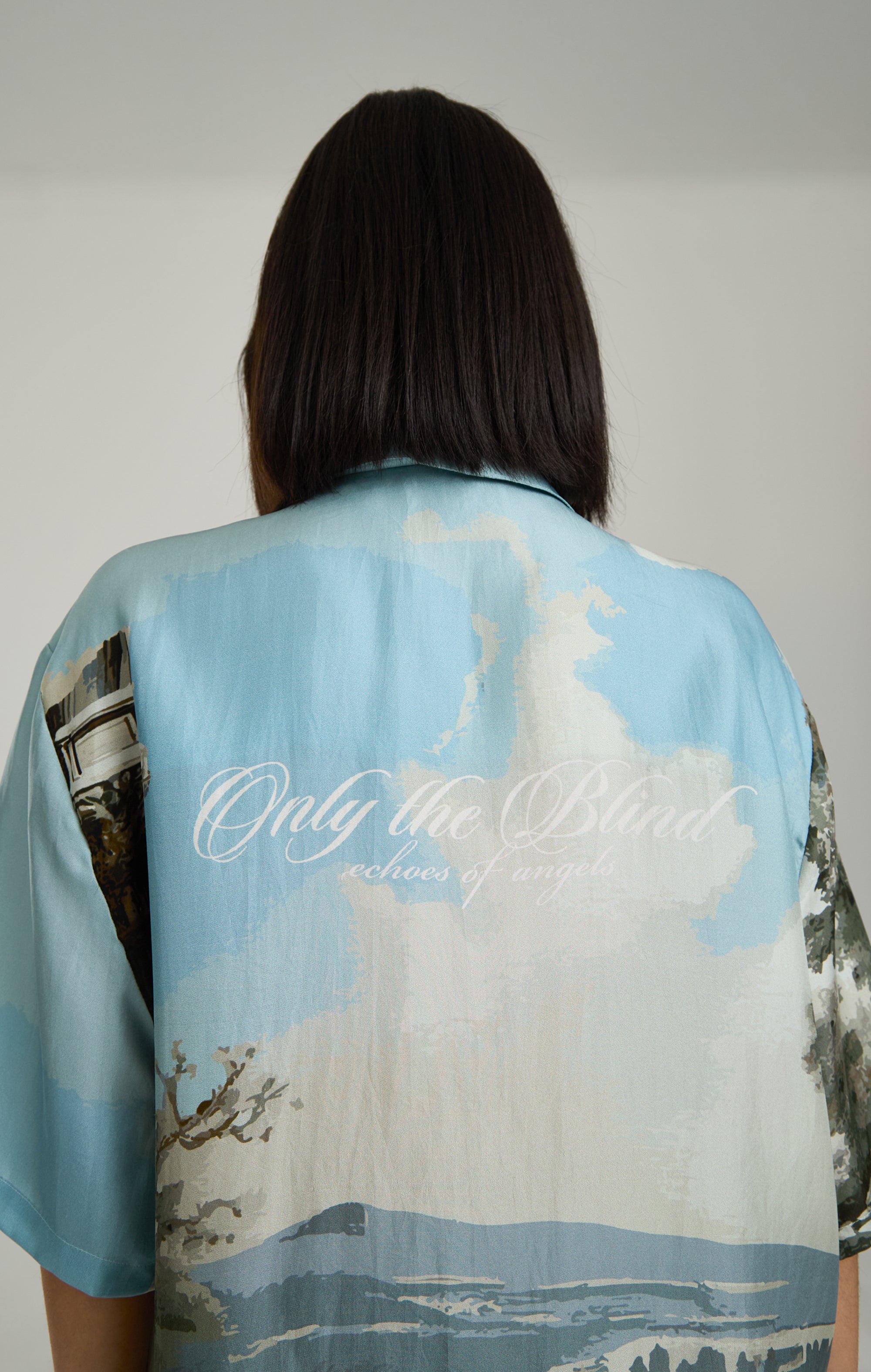 ECHOES OF ANGELS SILK SHIRT