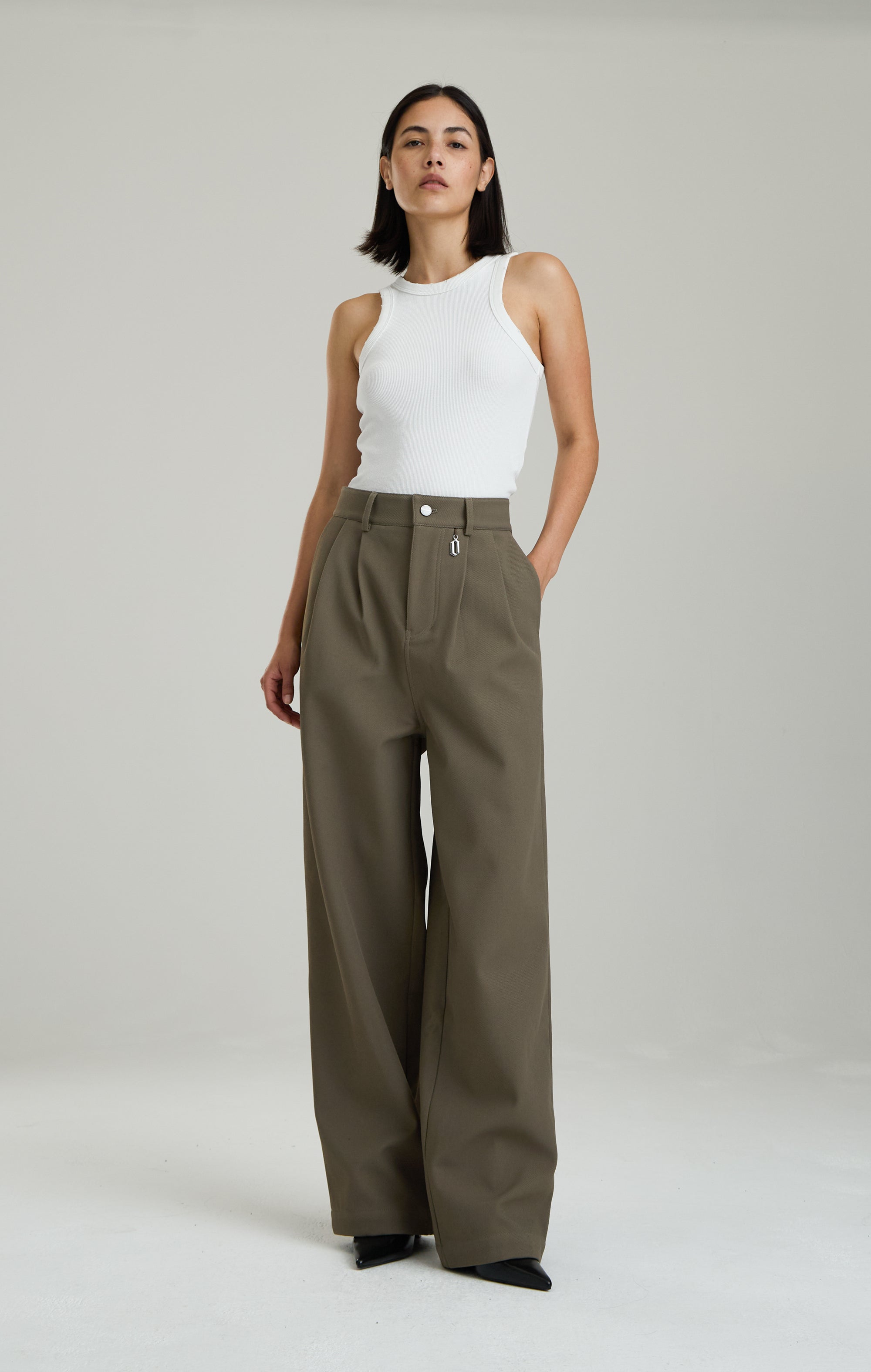 TWILL CITY TAILORED PANTS