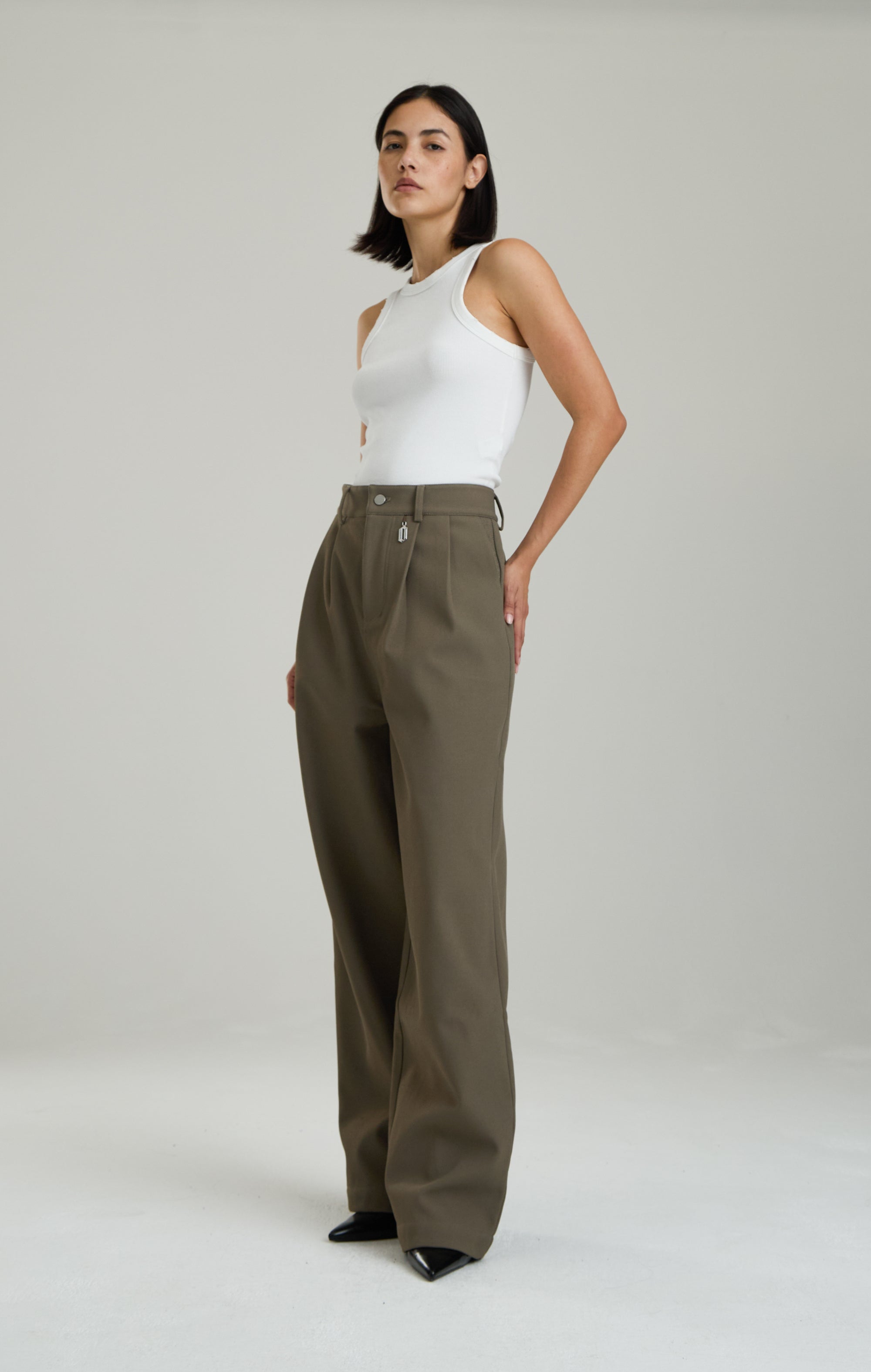 TWILL CITY TAILORED PANTS