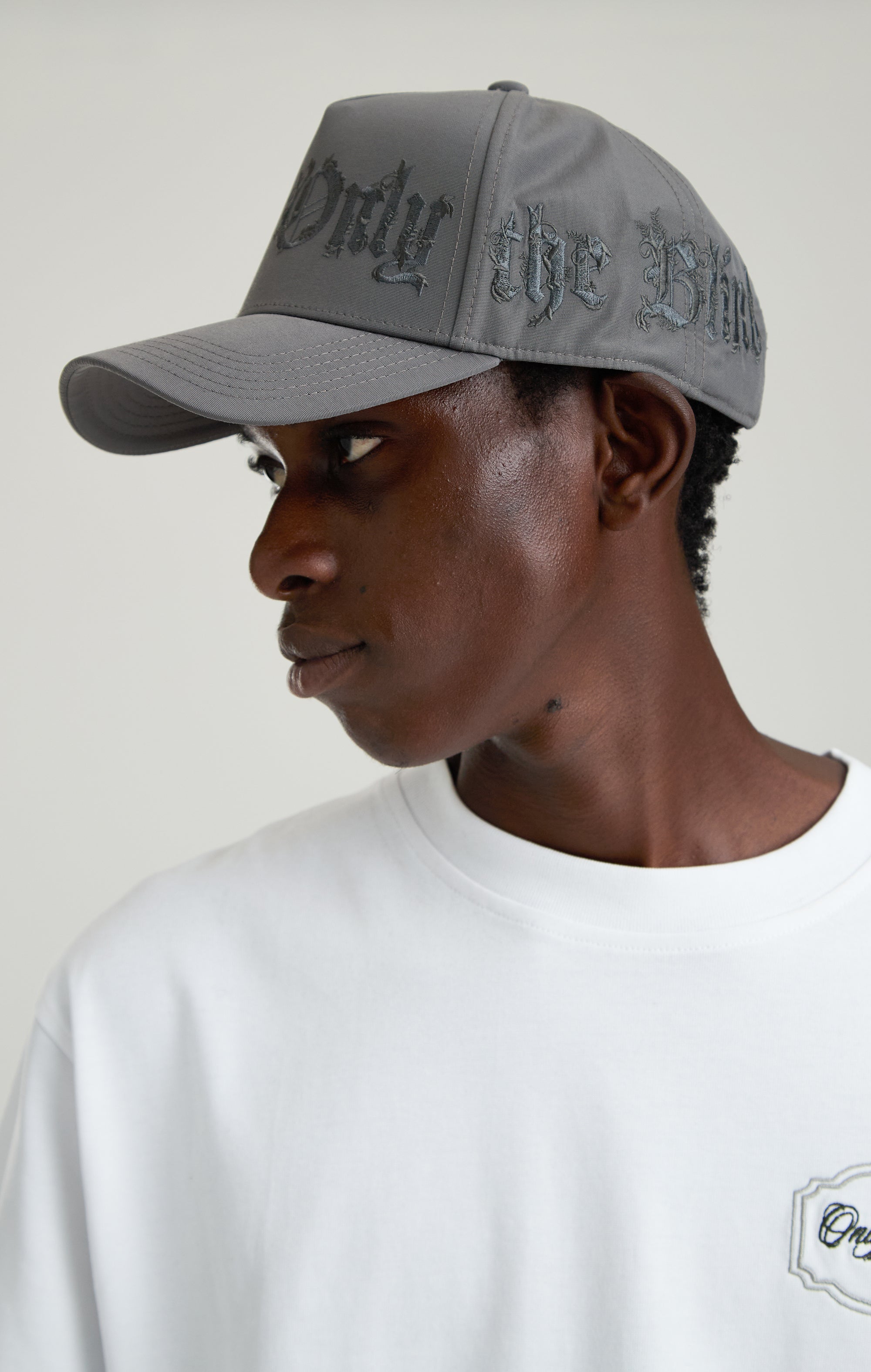 NYLON BAROQUE CALLIGRAPHY CAP